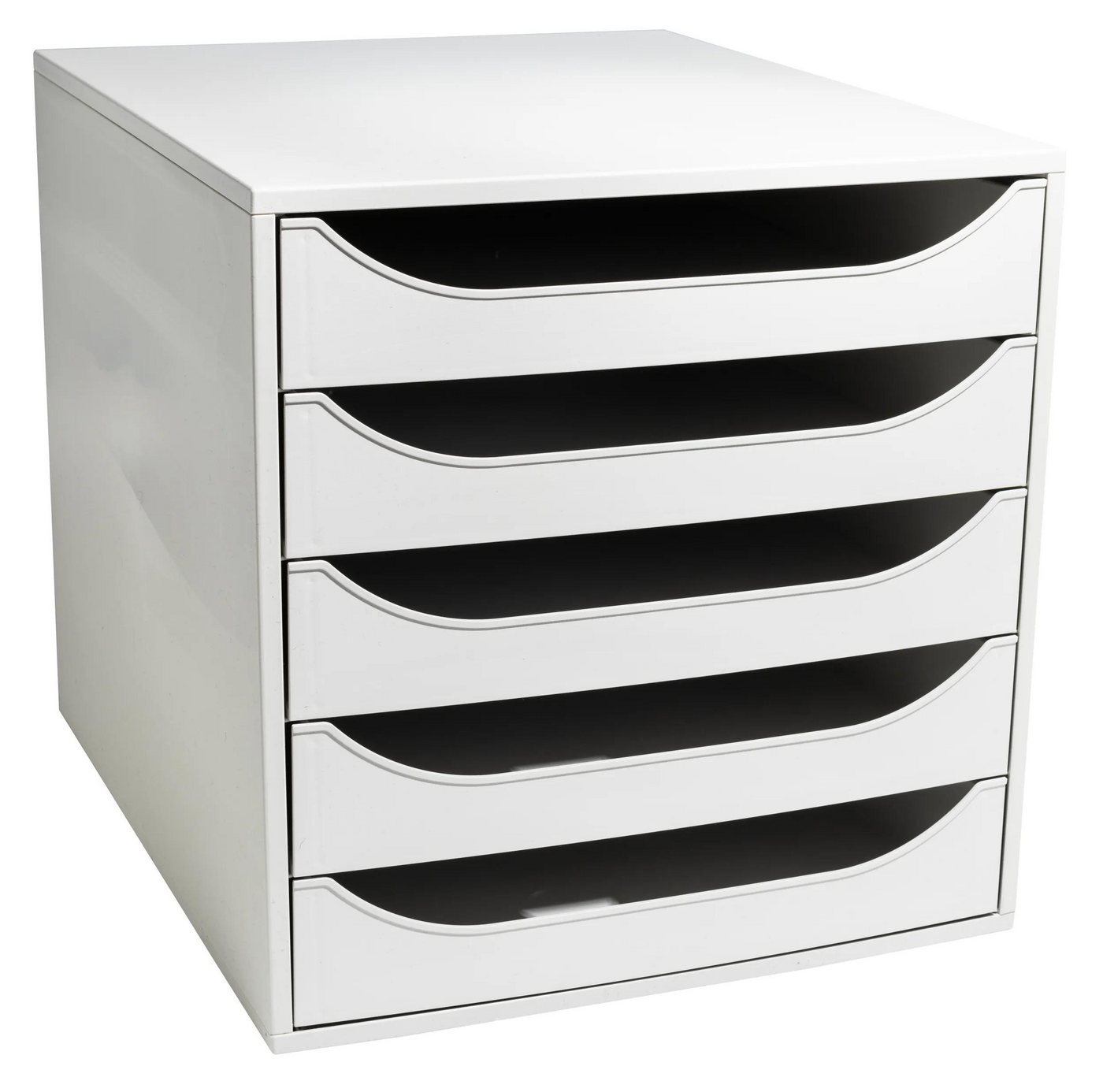 Thumbnail - EXACOMPTA Schubladenbox ECOBOX Schubladenbox mit 5 Schubladen - Grau - 229606D, Boxen einzen