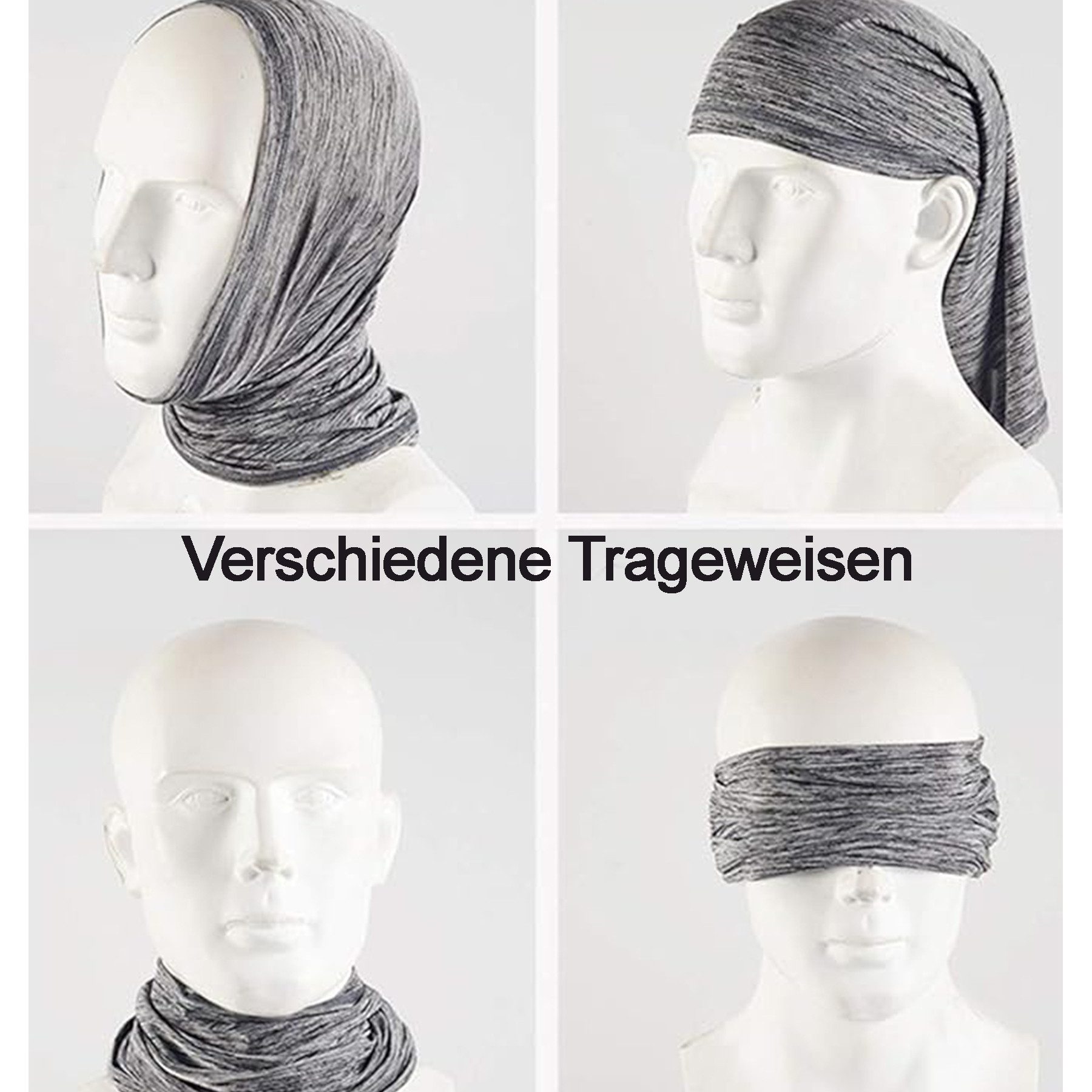 Mutig Sturmhaube 2 Stück Loops Motorrad Maske Multifunktionstuch Mundschutz Bandana (Gesichtsmaske Mund-Nasen-Schutz Motorrad Halstuch mit Ohrschlaufen, Damen Maske Sonnenschutz Outdoor elastisch atmungsaktiv waschbar) für Draußen Fahrrad Gesichtsmaske Radfahren Laufen Wandern Angeln