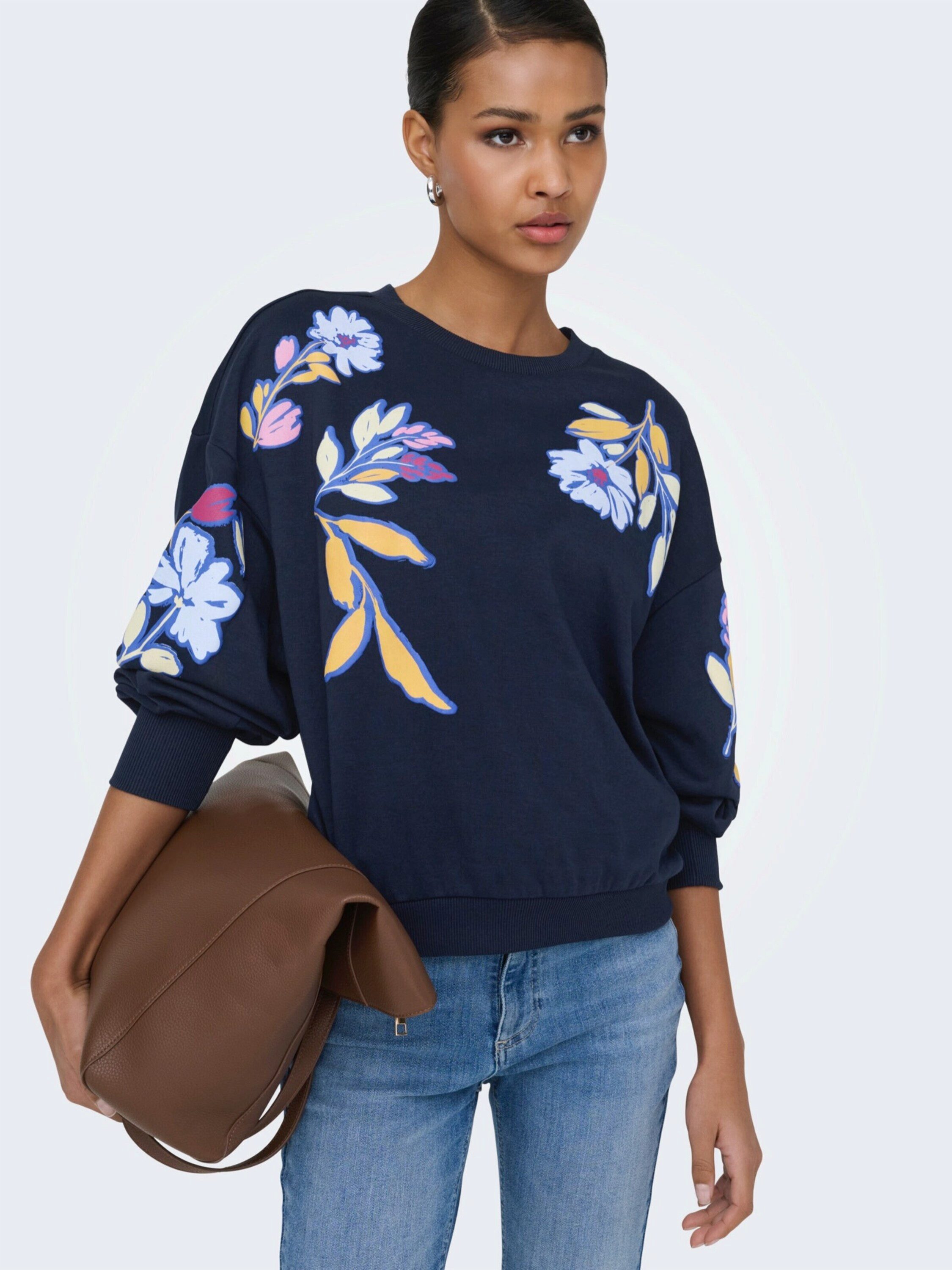 ONLY Sweatshirt ONLBrooke (1-tlg) Plain/ohne Details – Bild 2 von 5