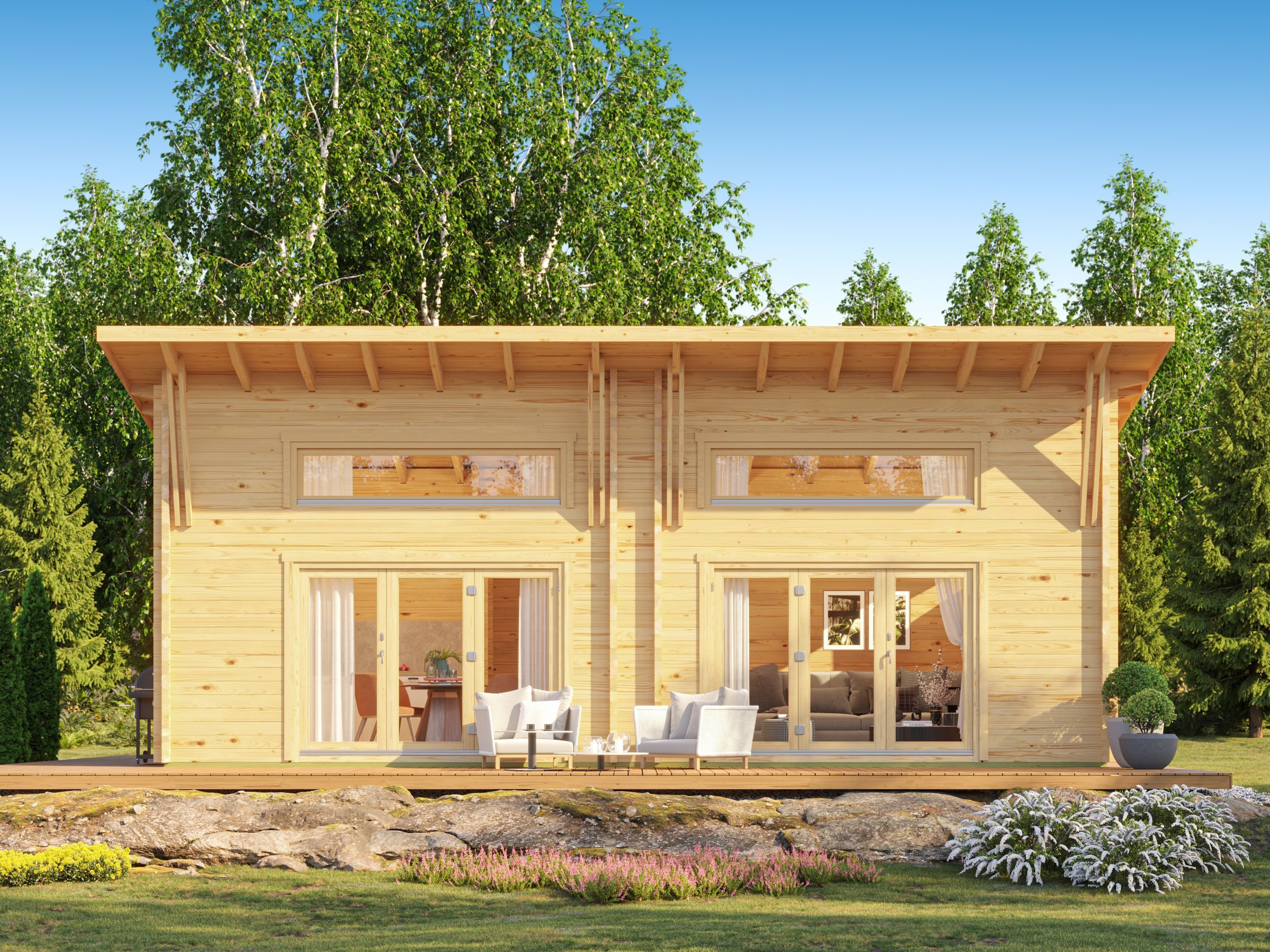 Fjordholz Gartenhaus Darcy 70