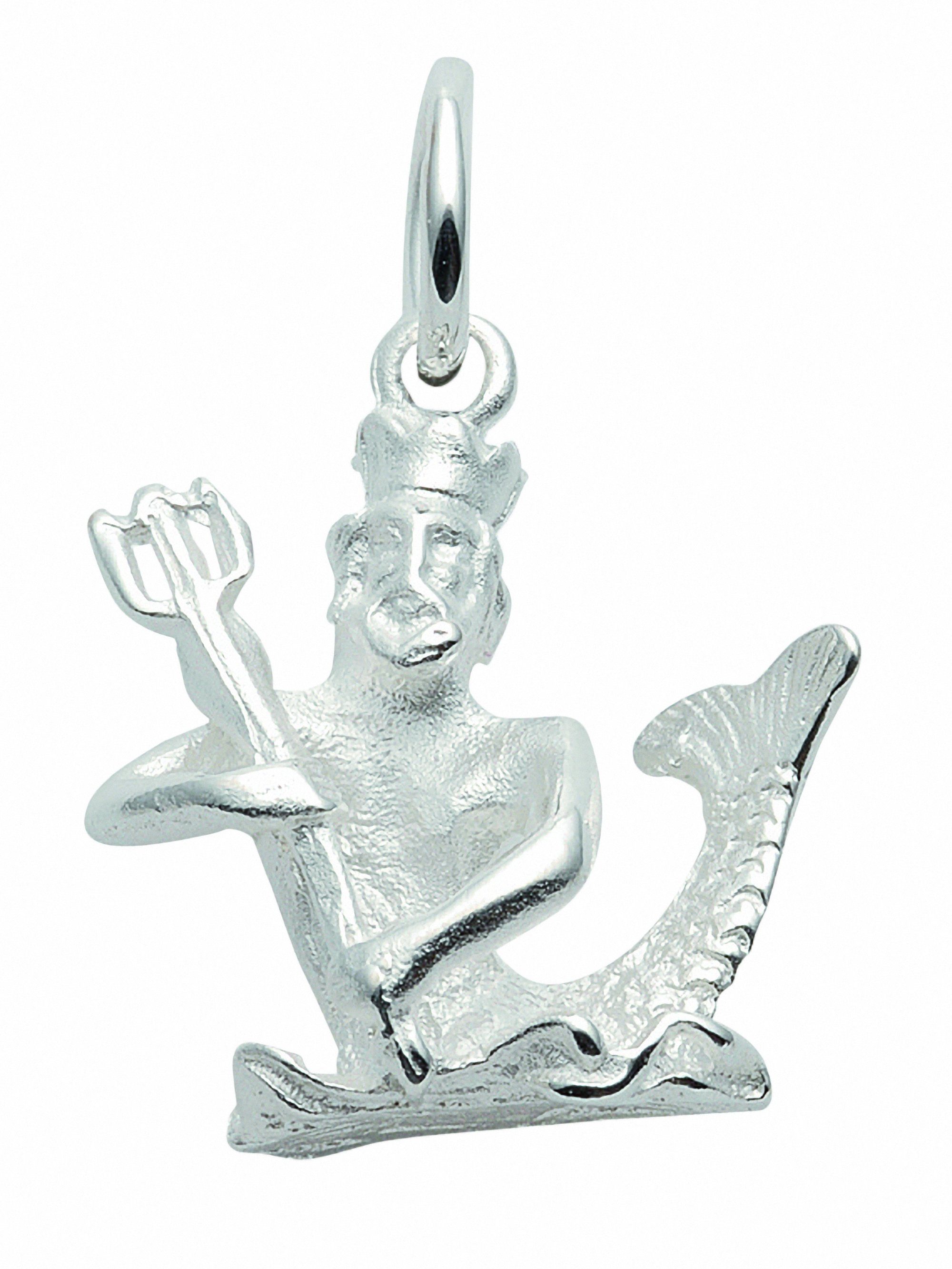 Adelia´s Kette mit Anhänger 925 Silber Sternzeichen Anhänger Wassermann, Schmuckset - Set mit Halskette