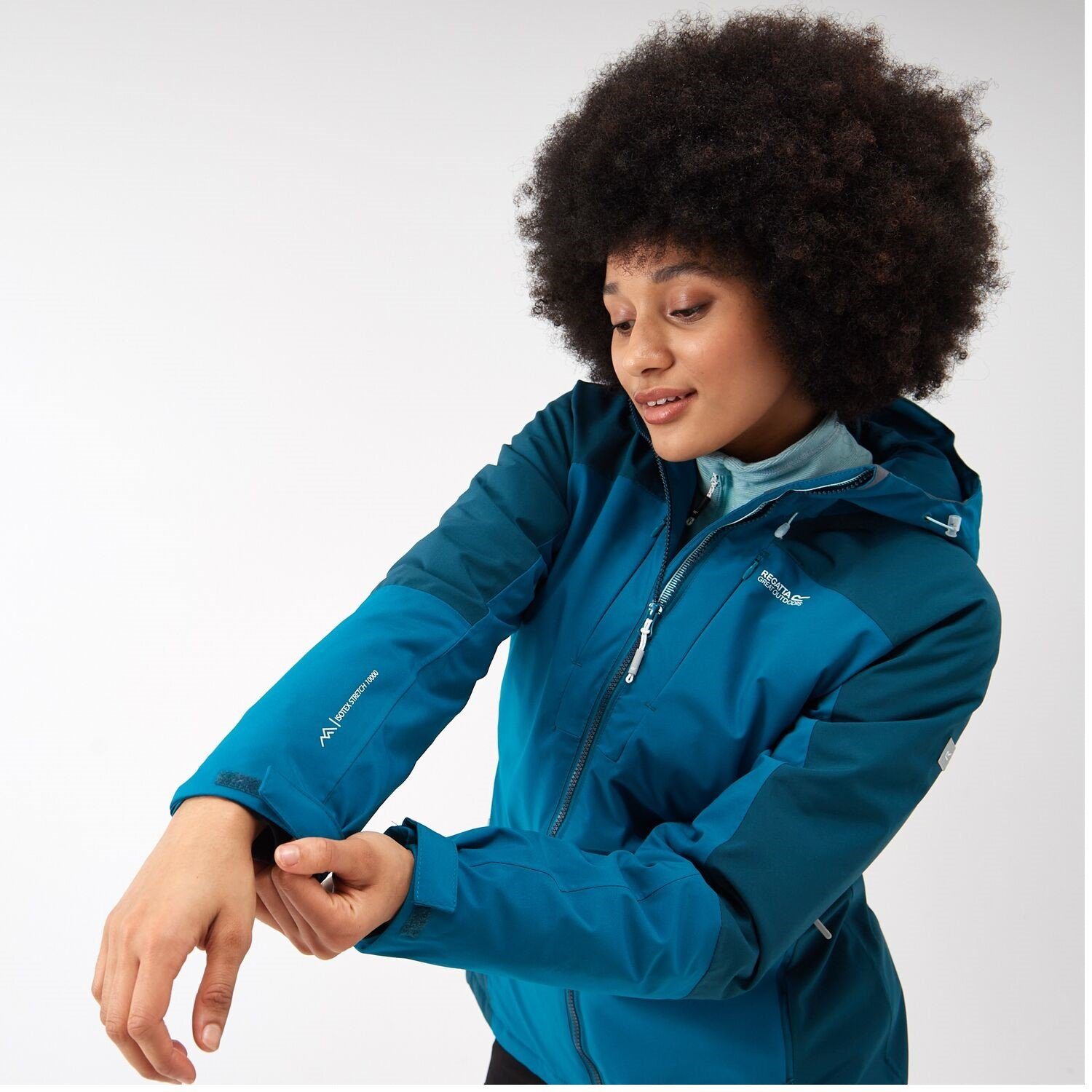 Regatta Outdoorjacke Highton Stretch III Paddet Jacket mit Kapuze