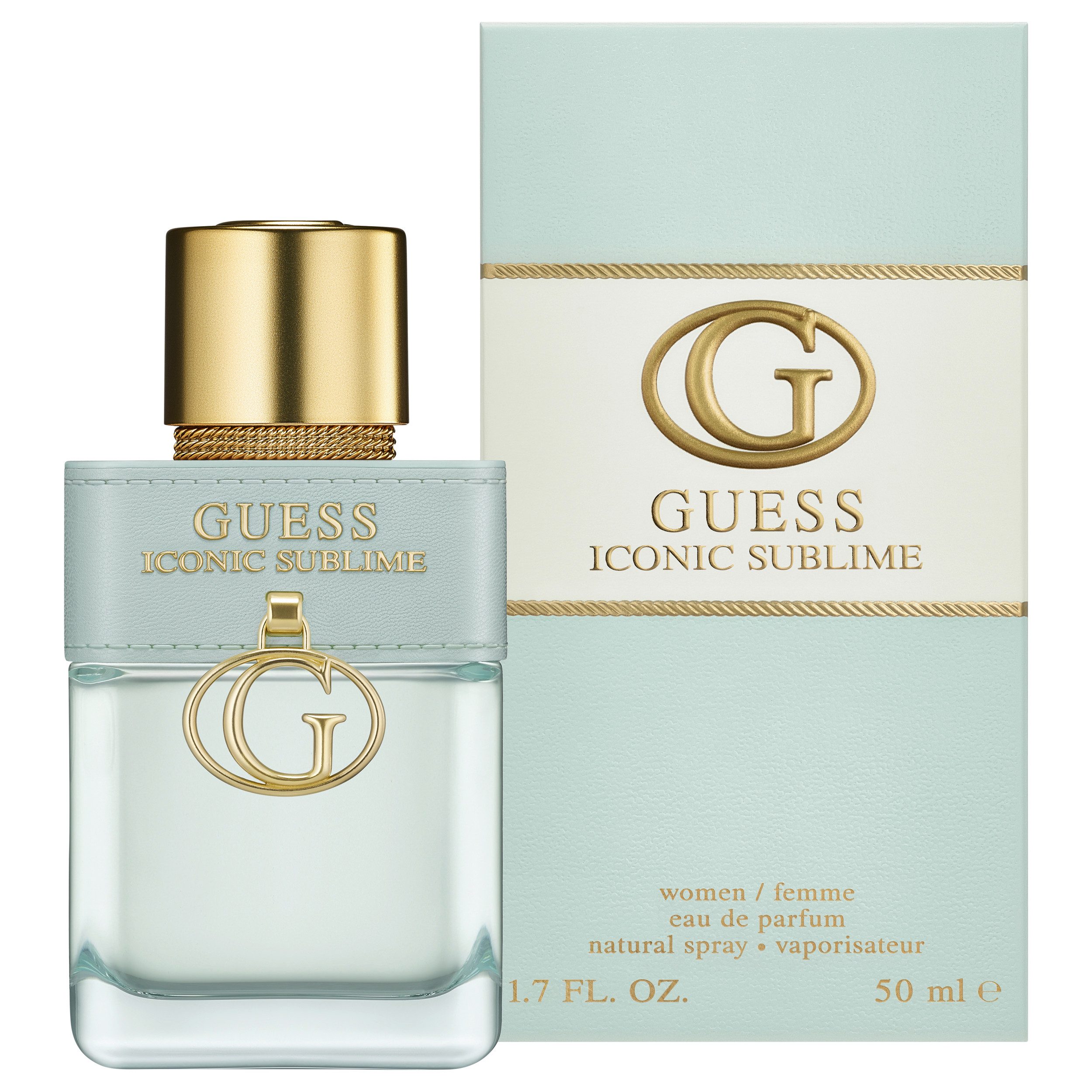 Guess Eau de Parfum ICONIC SUBLIME EDP, amber-floraler Duftcharakter