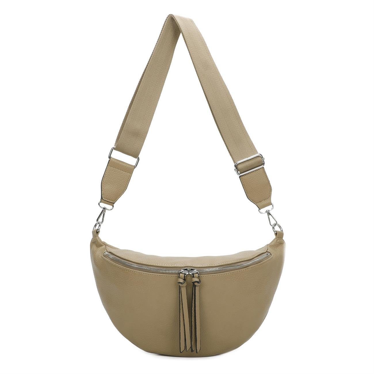ITALYSHOP24 Schultertasche Damen XXL Tasche CrossBody günstig online kaufen