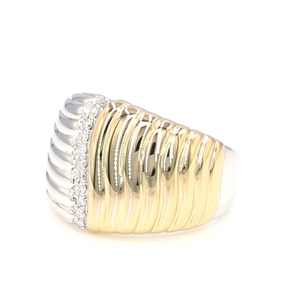 Cavill Diamantring Diamanten Sterling Silber Ring (1-tlg)
