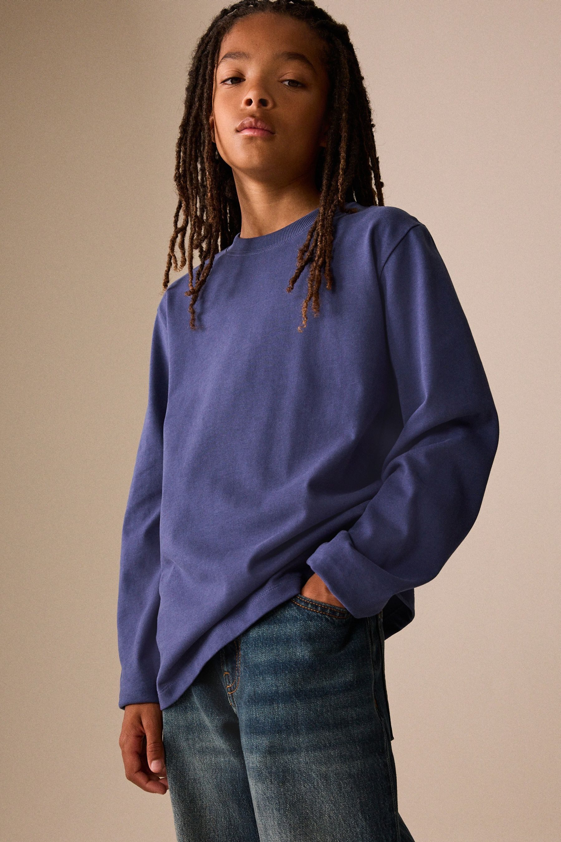 Next Langarmshirt Bequemes Langarm-Shirt (1-tlg) – Bild 5 von 5