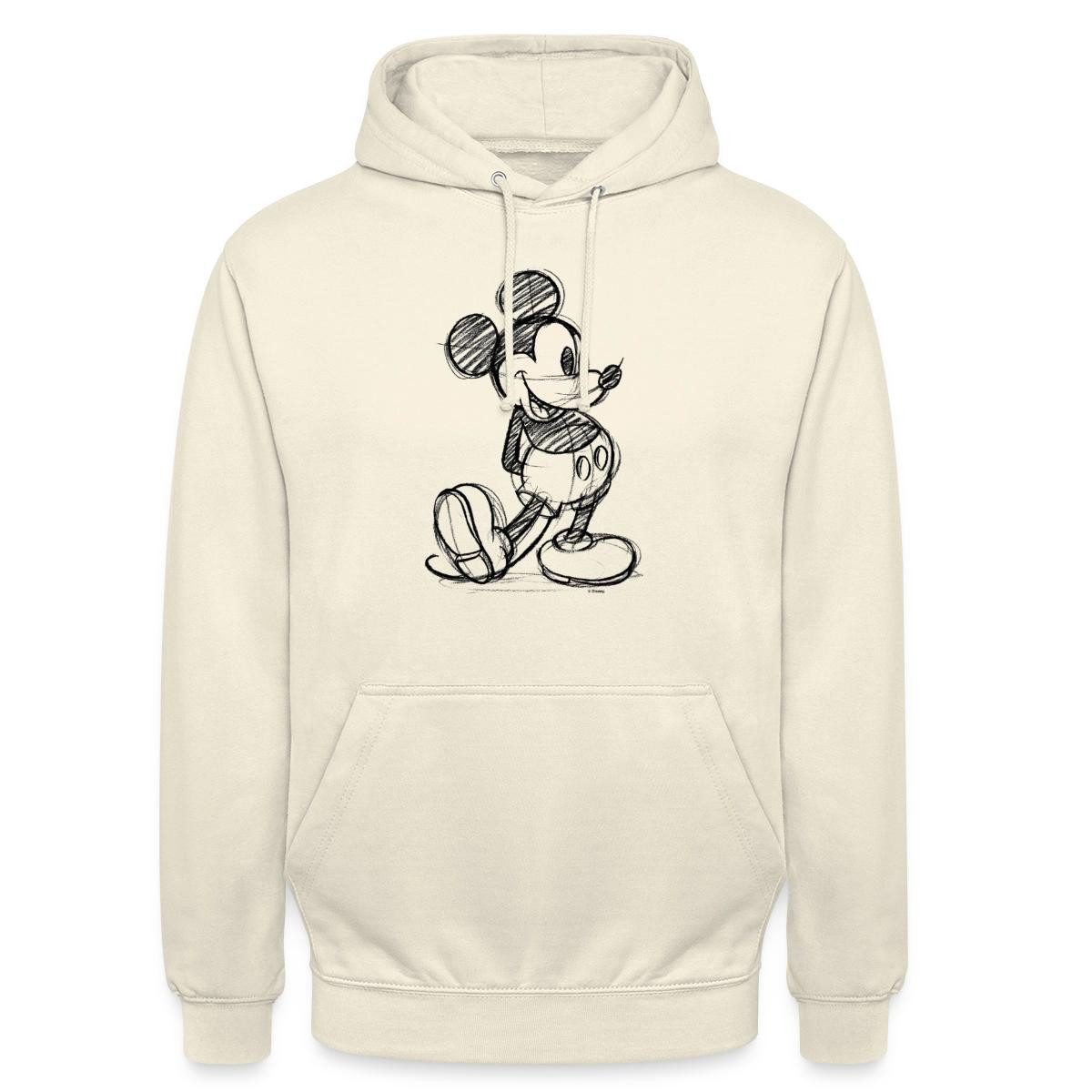 Spreadshirt Hoodie Mickey & Minnie Zeichnung Unisex Hoodie (1-tlg)