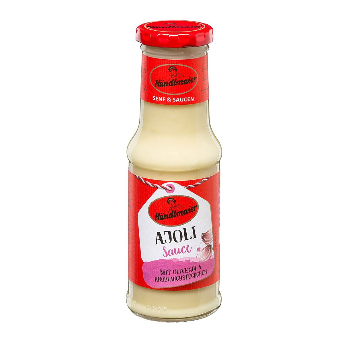 Händlmaier Saucen, Händlmaier Ajoli Sauce Vegetarisch Pikant in der Flasche 200ml