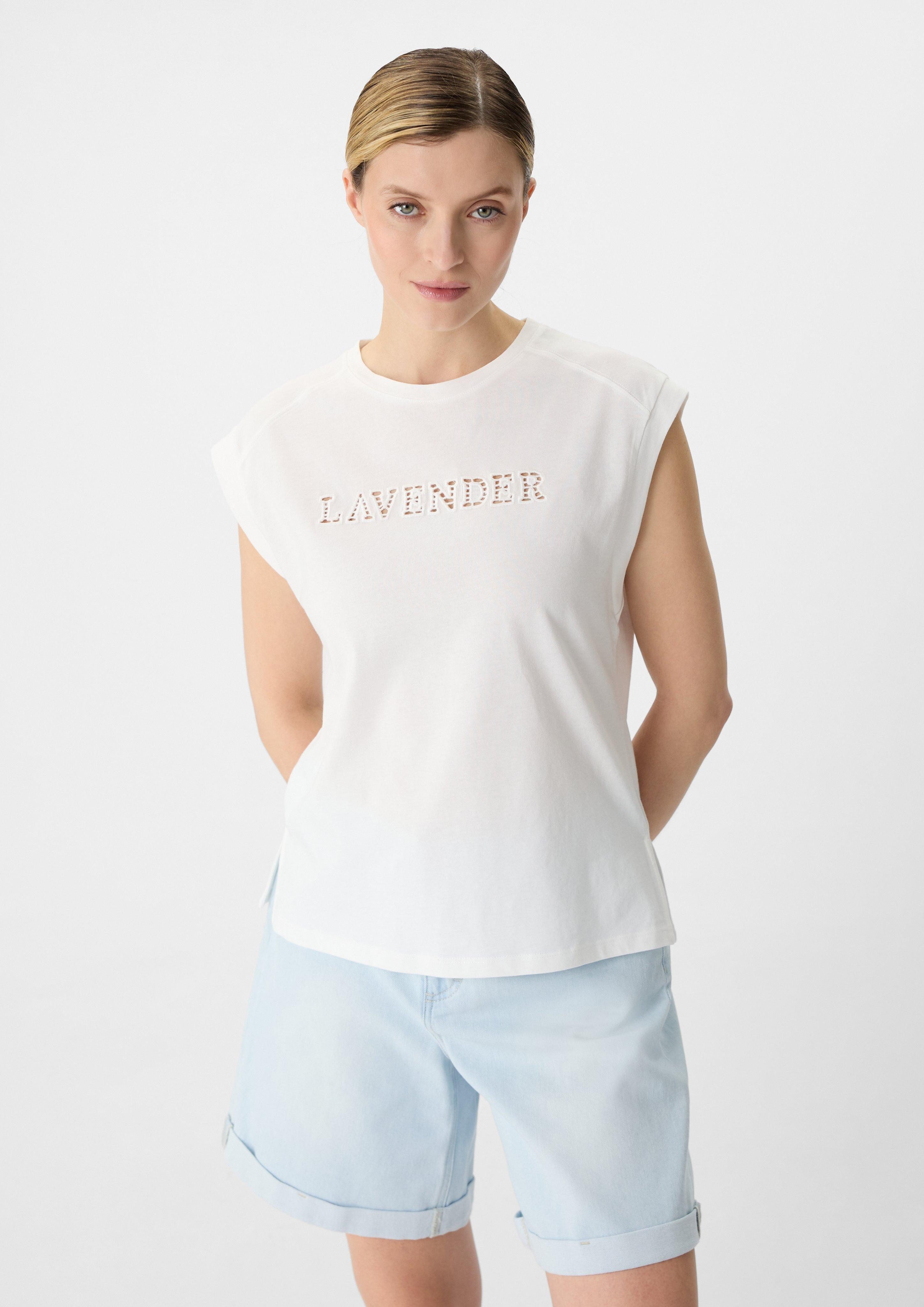 comma casual identity Kurzarmshirt T-Shirt im günstig online kaufen