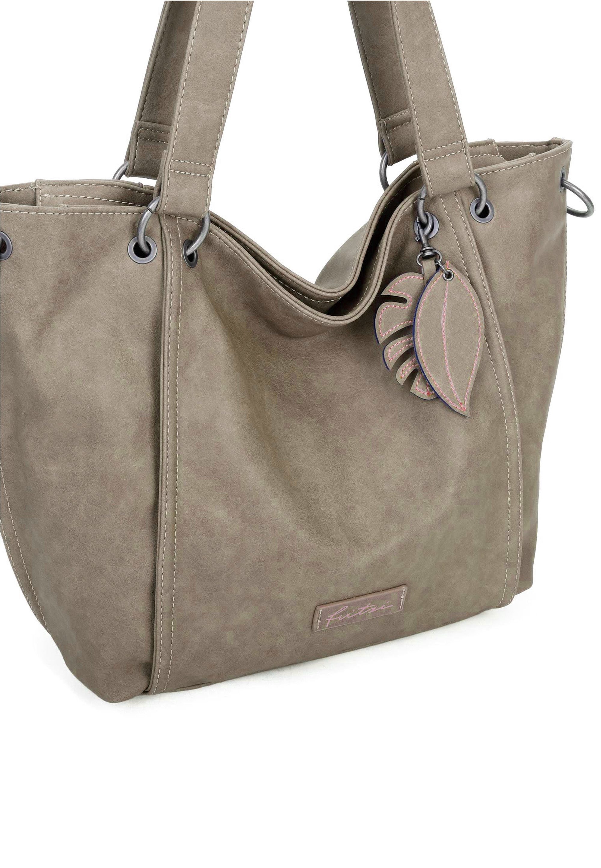 Fritzi aus Preußen Henkeltasche Hoja Fritzi02, mit großzügigem Füllvolumen – Bild 4 von 4