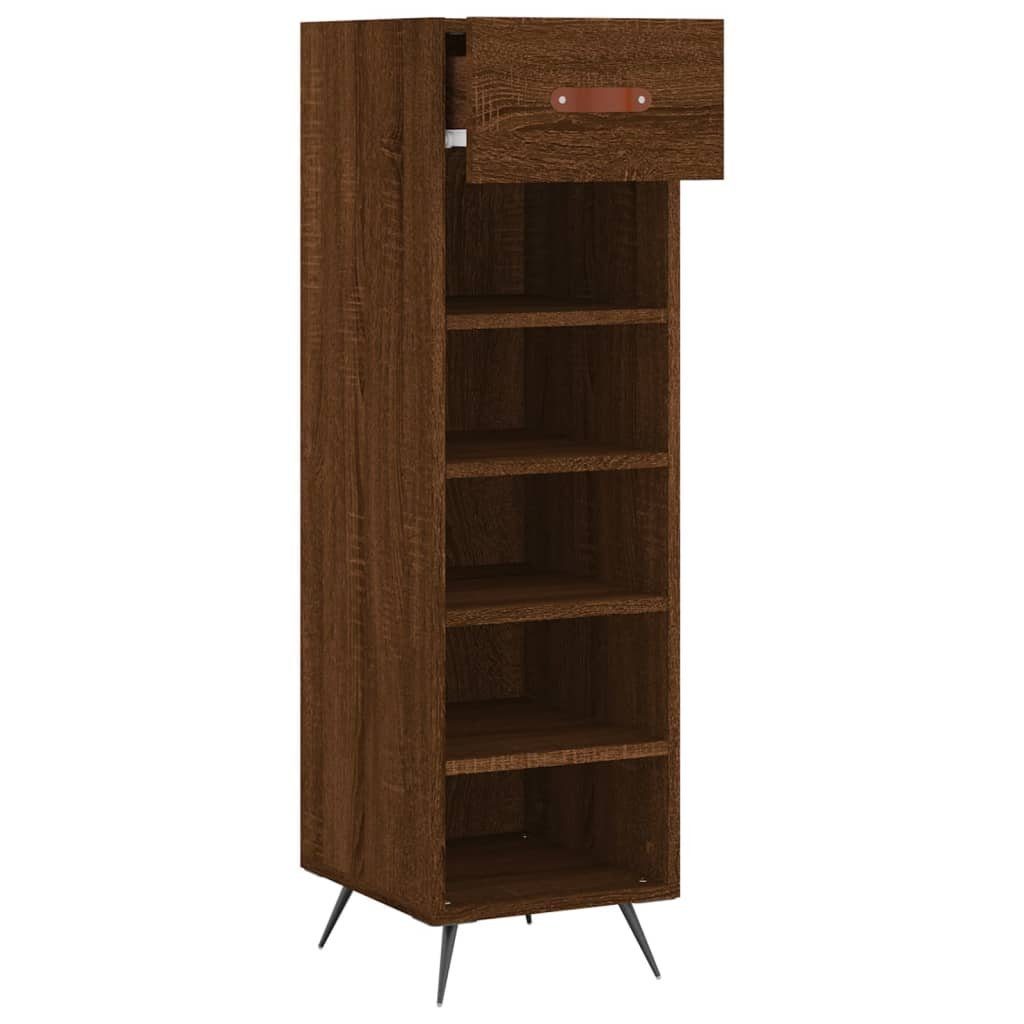 vidaXL Schuhschrank Schuhschrank Braun Eichen-Optik 30x35x105 günstig online kaufen