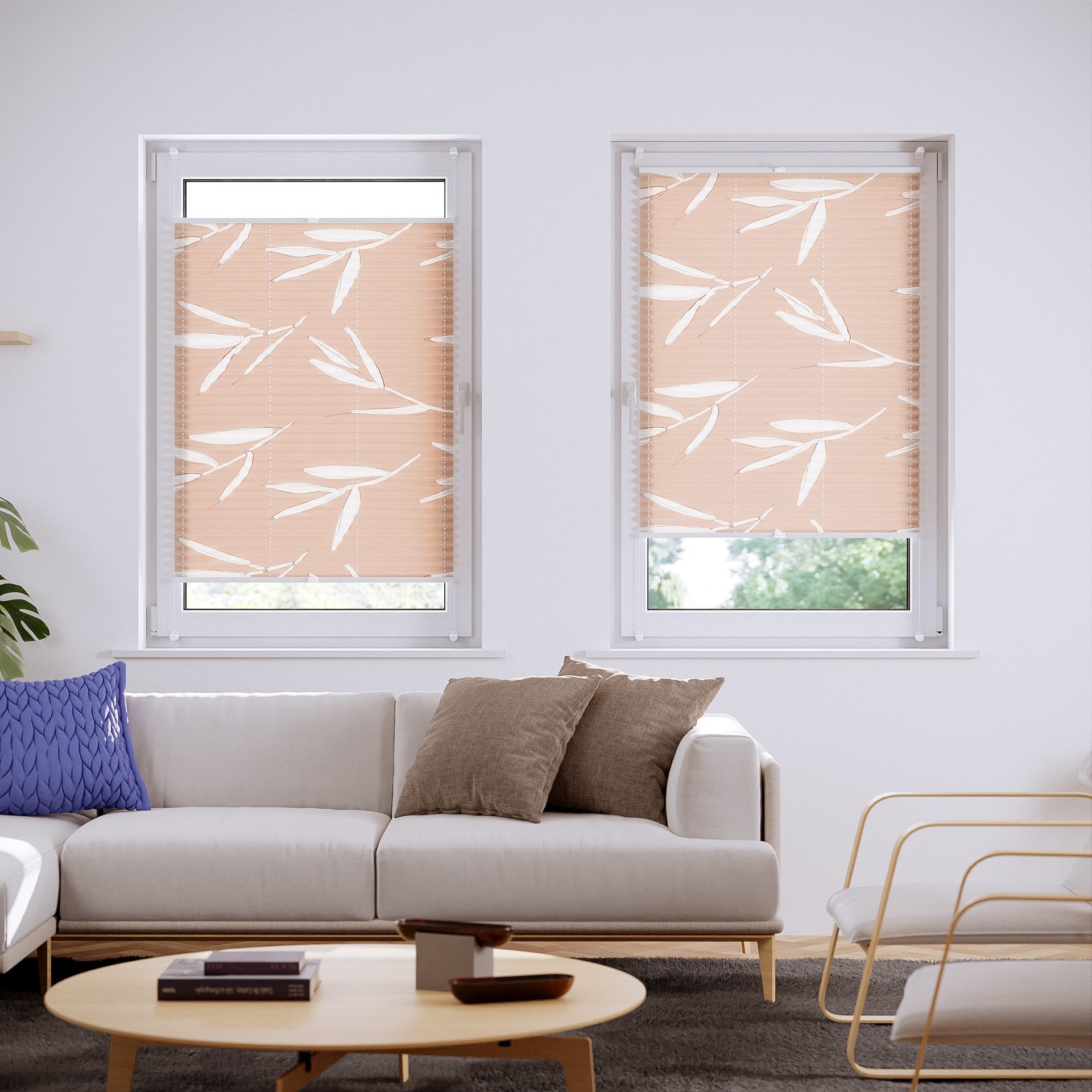 Roomy Plissee Plissee, Klemmbar