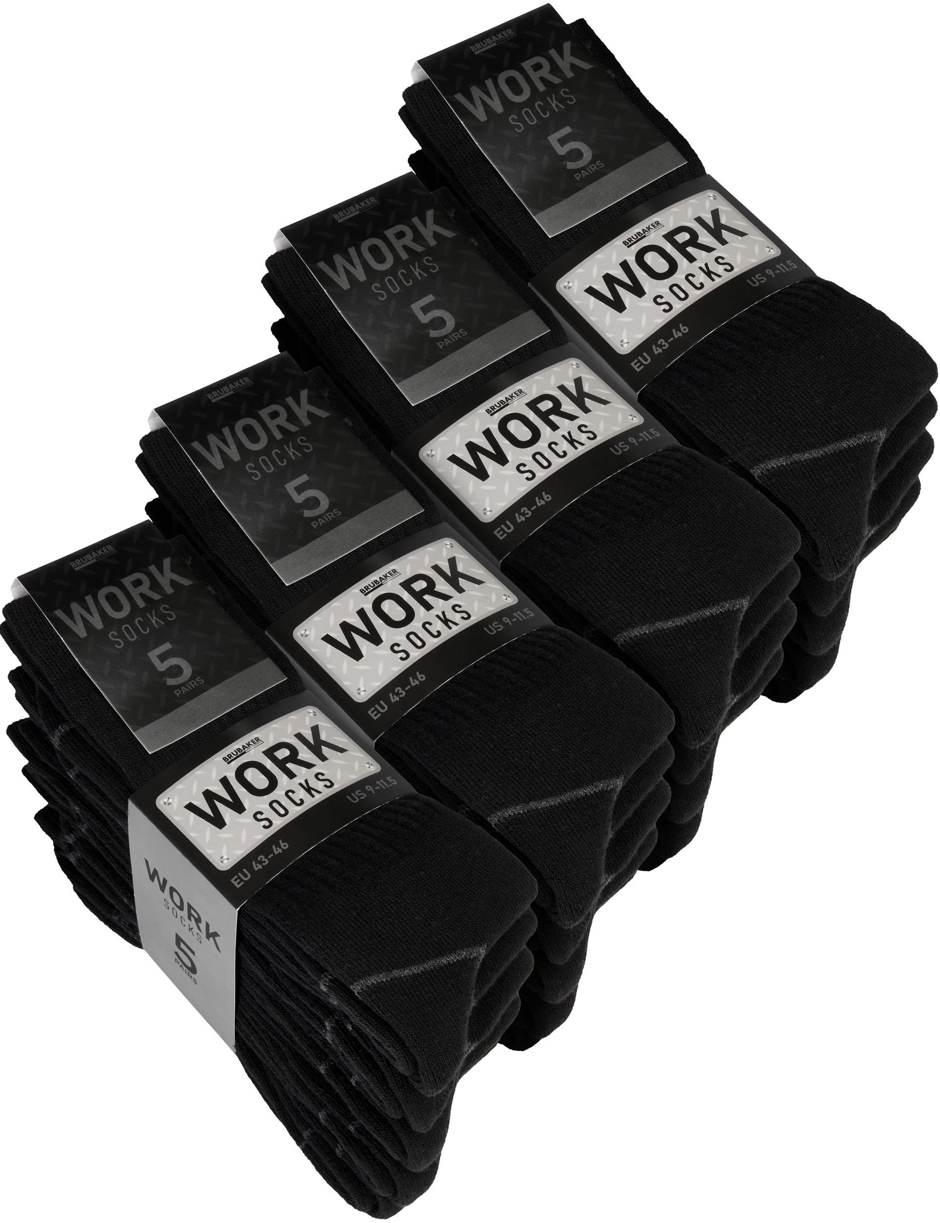 BRUBAKER Arbeitssocken für Herren Work Socken günstig online kaufen