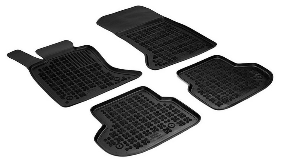 AZUGA Auto-Fußmatten Hohe Gummi-Fußmatten passend für BMW 5er F10/F11 ab  7/2013 (Facelift), für BMW 5er Limousine 4-türer,Touring 5-türer | Automatten