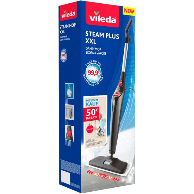 Vileda Dampfreiniger Dampfreiniger Steam Plus XXL mydays