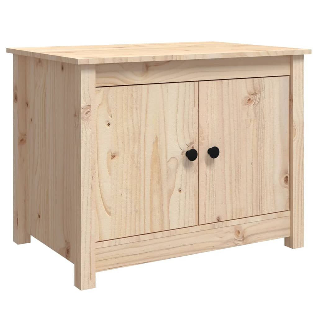 Couchtisch Couchtisch 71x49x55 cm Massivholz Kiefer