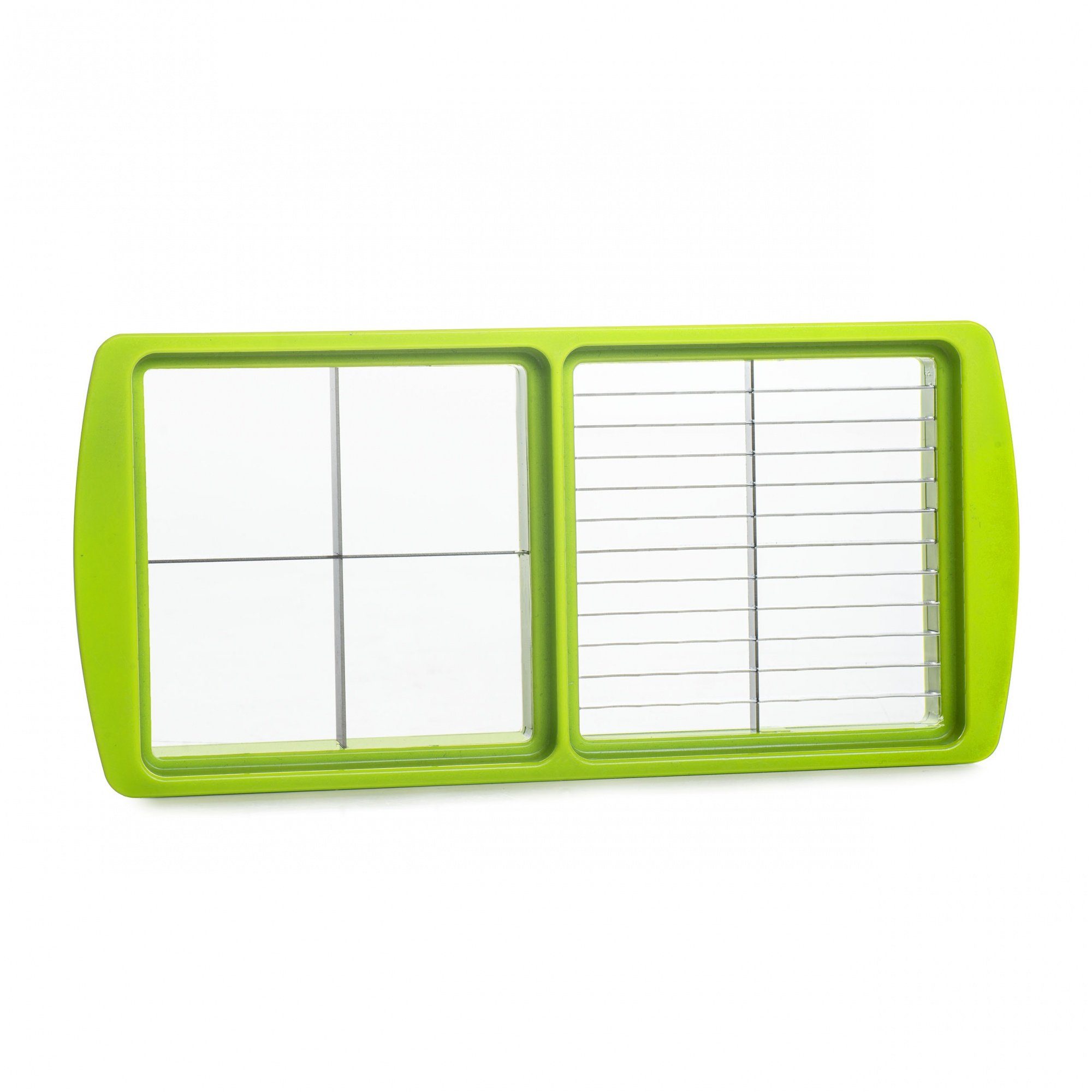 Genius Gemüsemesser Nicer Dicer smart Dicer Die 5x30 smart & Ergänzung 30x30 Nicer ideale Messereinsatz zum mm, kiwigrün