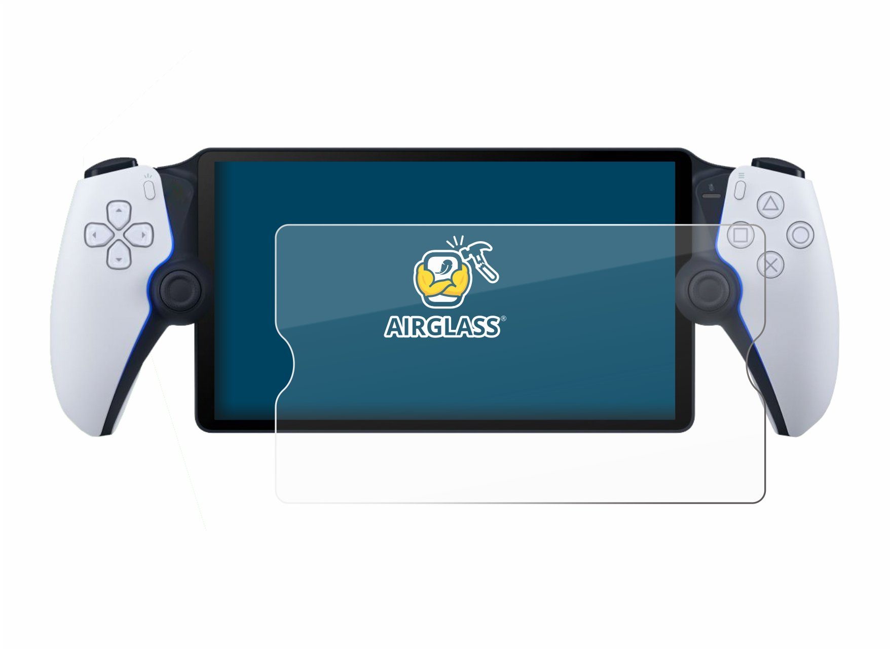 BROTECT Displayschutzglas Folie für Sony Playstation Portal, Schutzfolie Glas Panzer Display Schutz klar