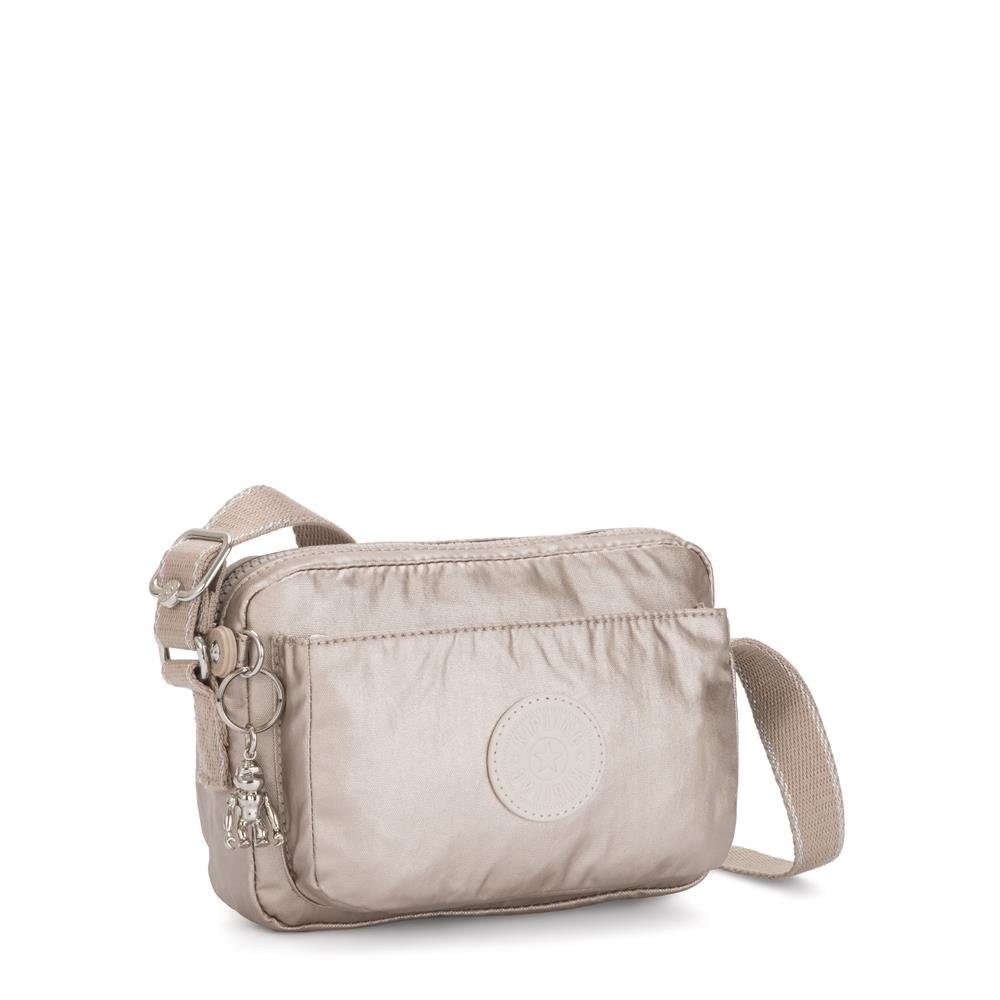 KIPLING Umhängetasche ABANU Medium, Metallic Glow günstig online kaufen