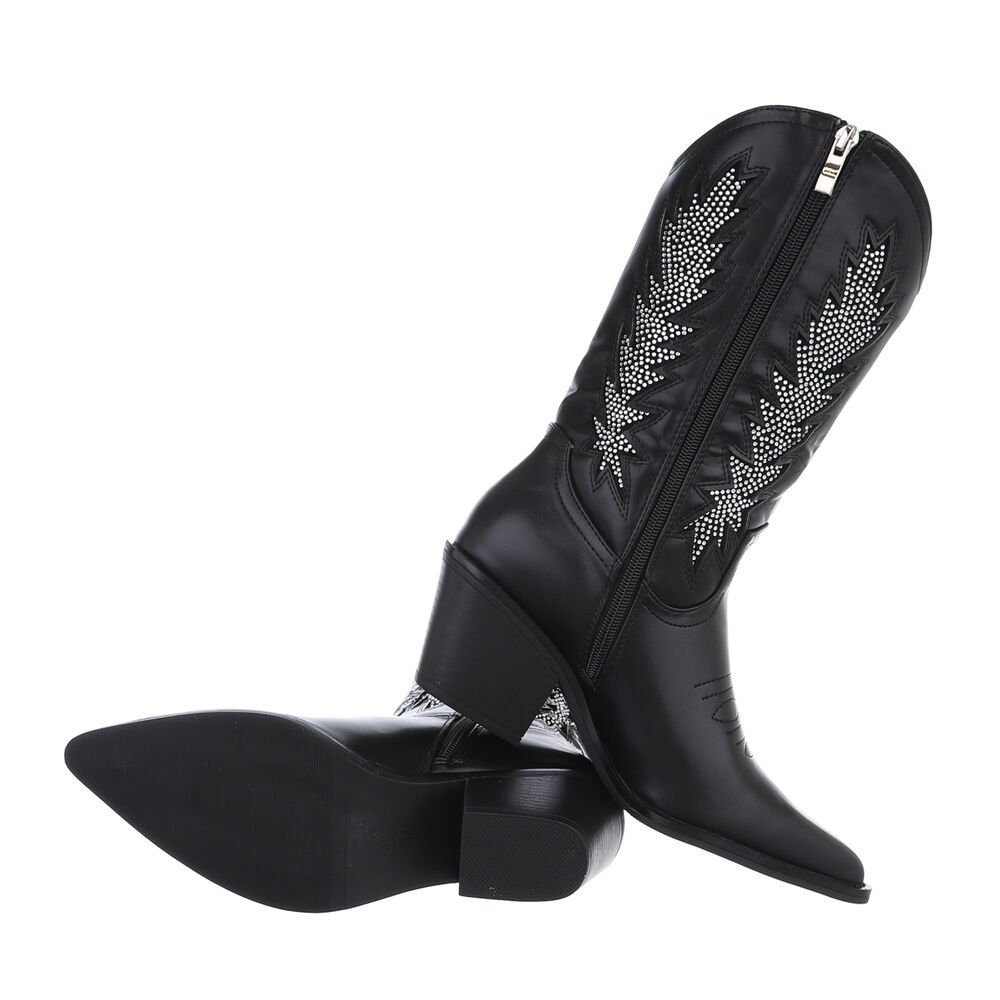Ital-Design Damen Cowboyboots Western Westernstiefel (84989777) günstig online kaufen