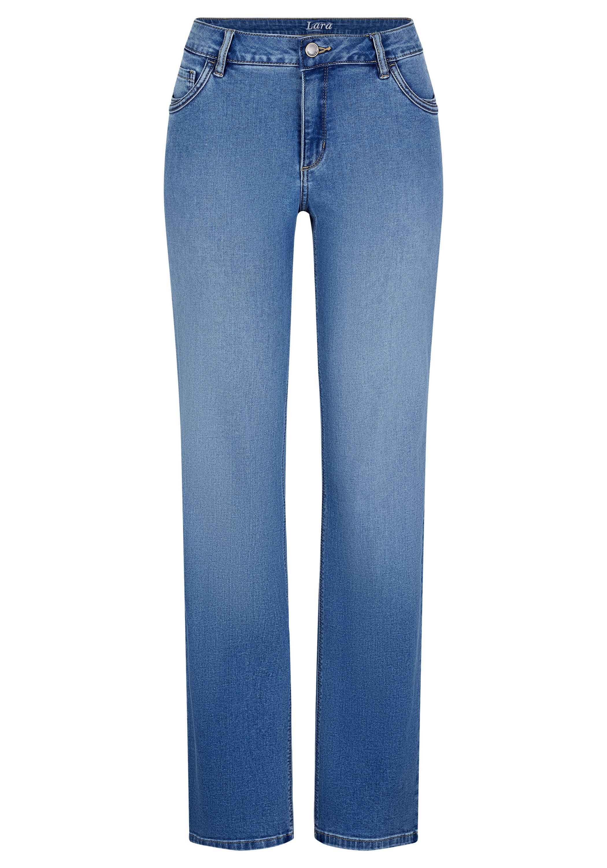 Paddock's Straight-Jeans LARA Regular Jeans mit Komfort Stretch