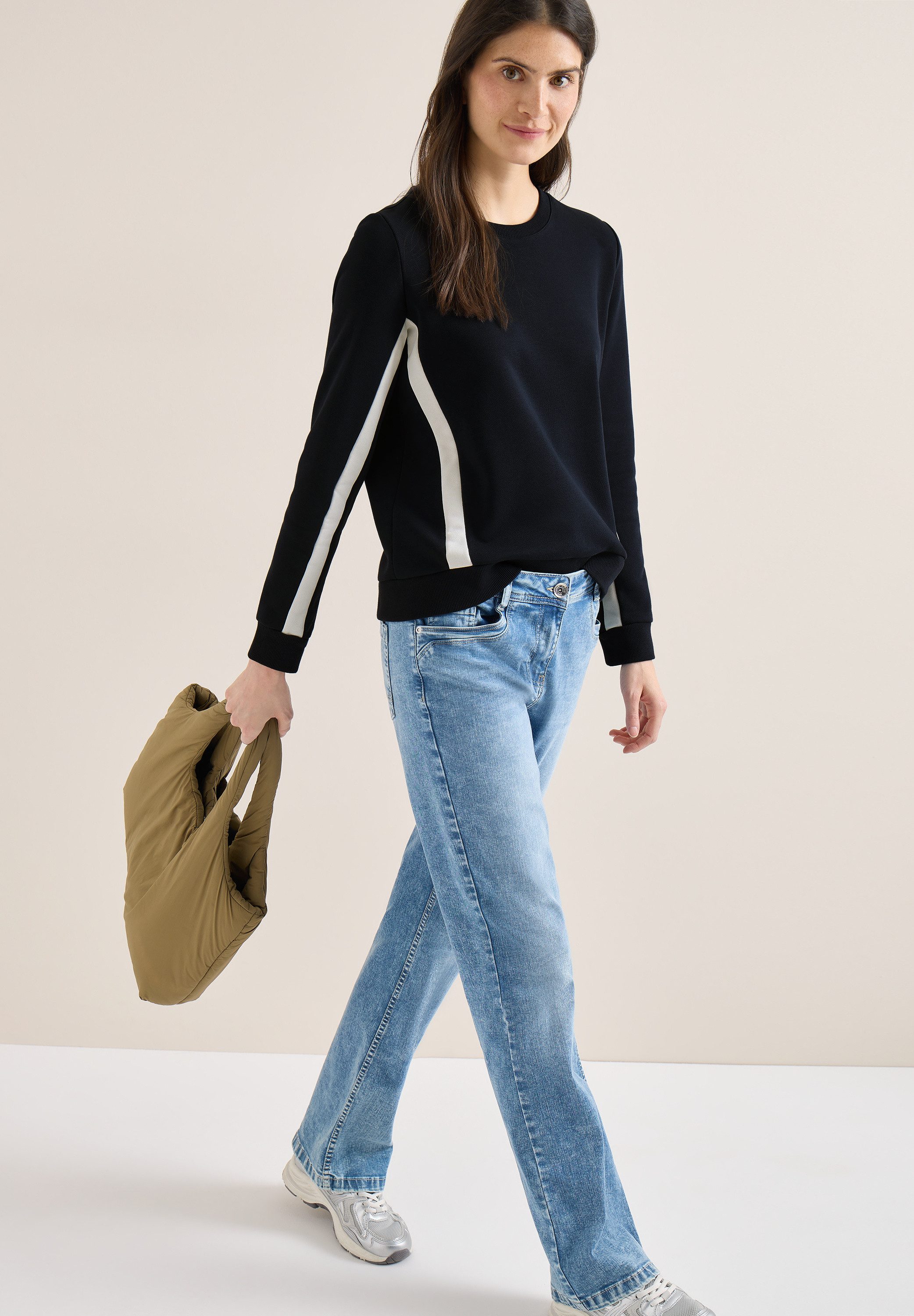 CECIL Sweatshirt im soften Baumwoll-Mix