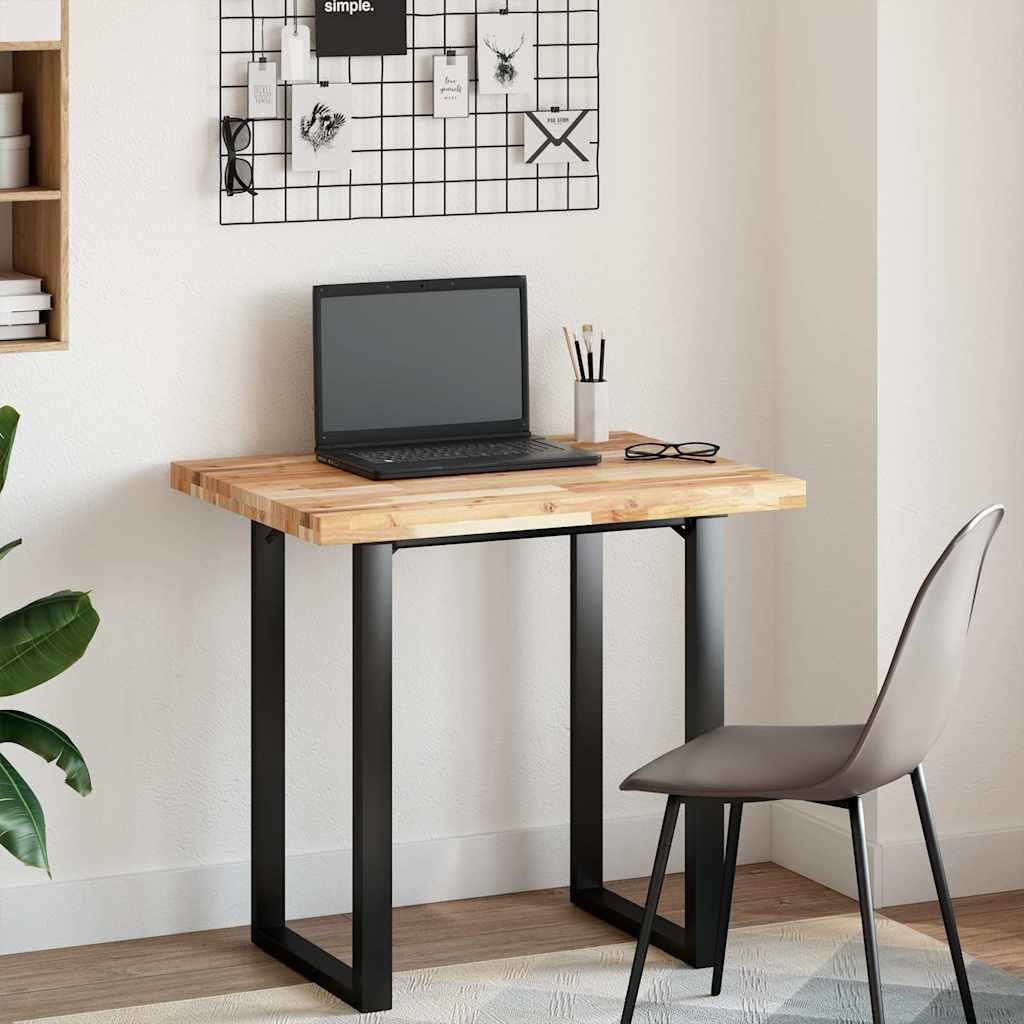 furnicato Waschtisch Waschtischplatte aus Echtholz, 100 x 60 x 4 cm, unbehandelt (1-St), Witterungsbeständige Arbeitsplatte als stabile Ablage für das Bad