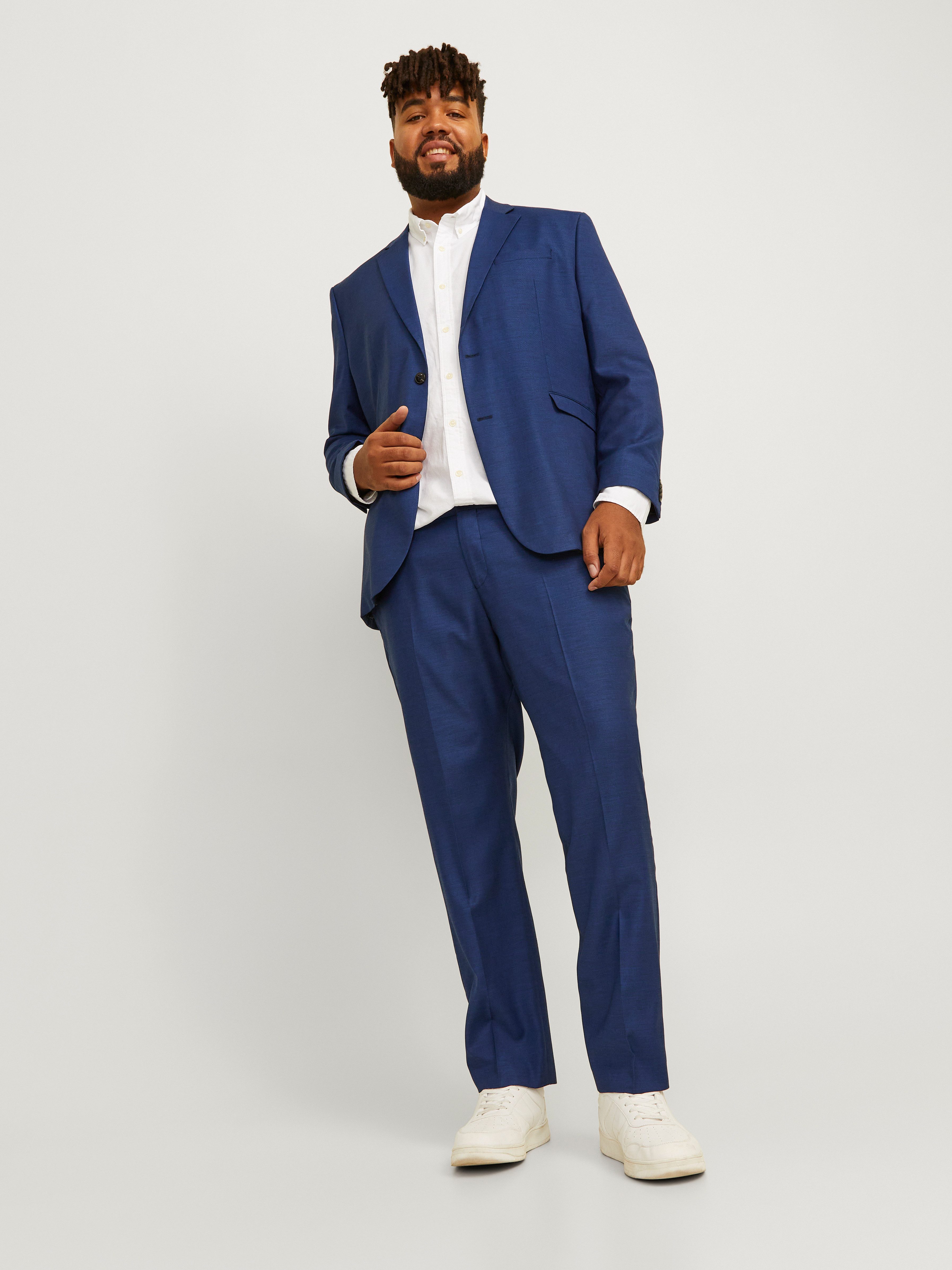 Jack & Jones PlusSize Anzughose JPRSOLARIS TROUSER NOOS PLS