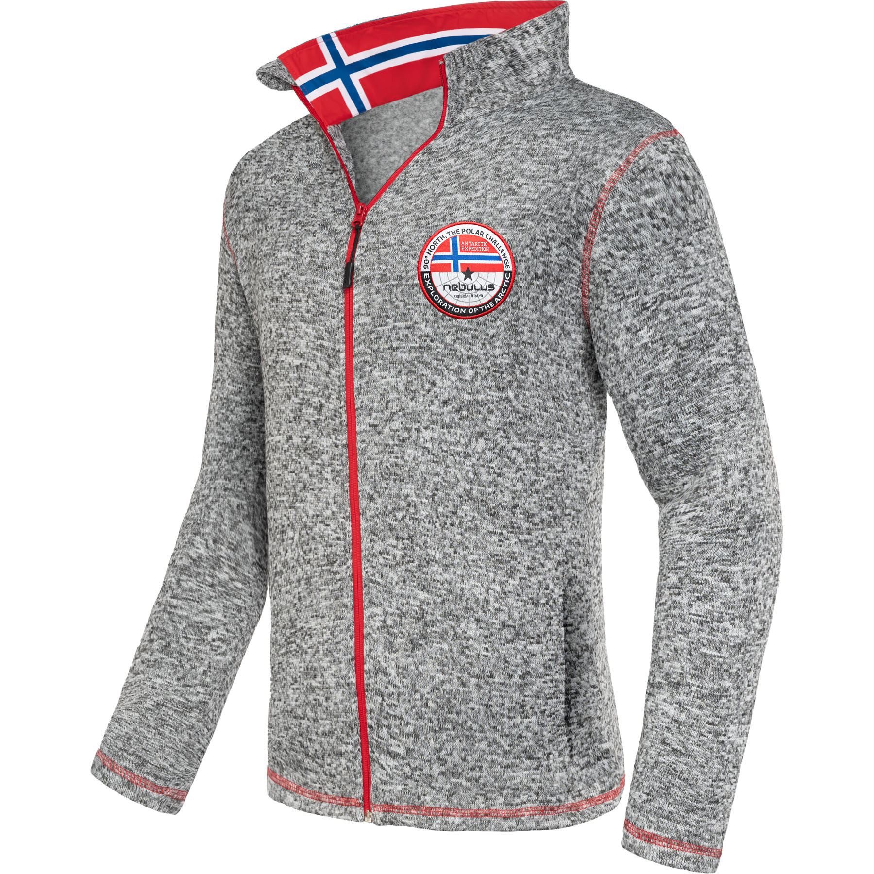 Nebulus Fleecejacke LUZON, P5167 - Herren, anthrazit, XL