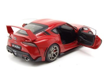 Solido Modellauto Toyota GR Supra 2020 rot Modellauto 1:18 Solido, Maßstab 1:18