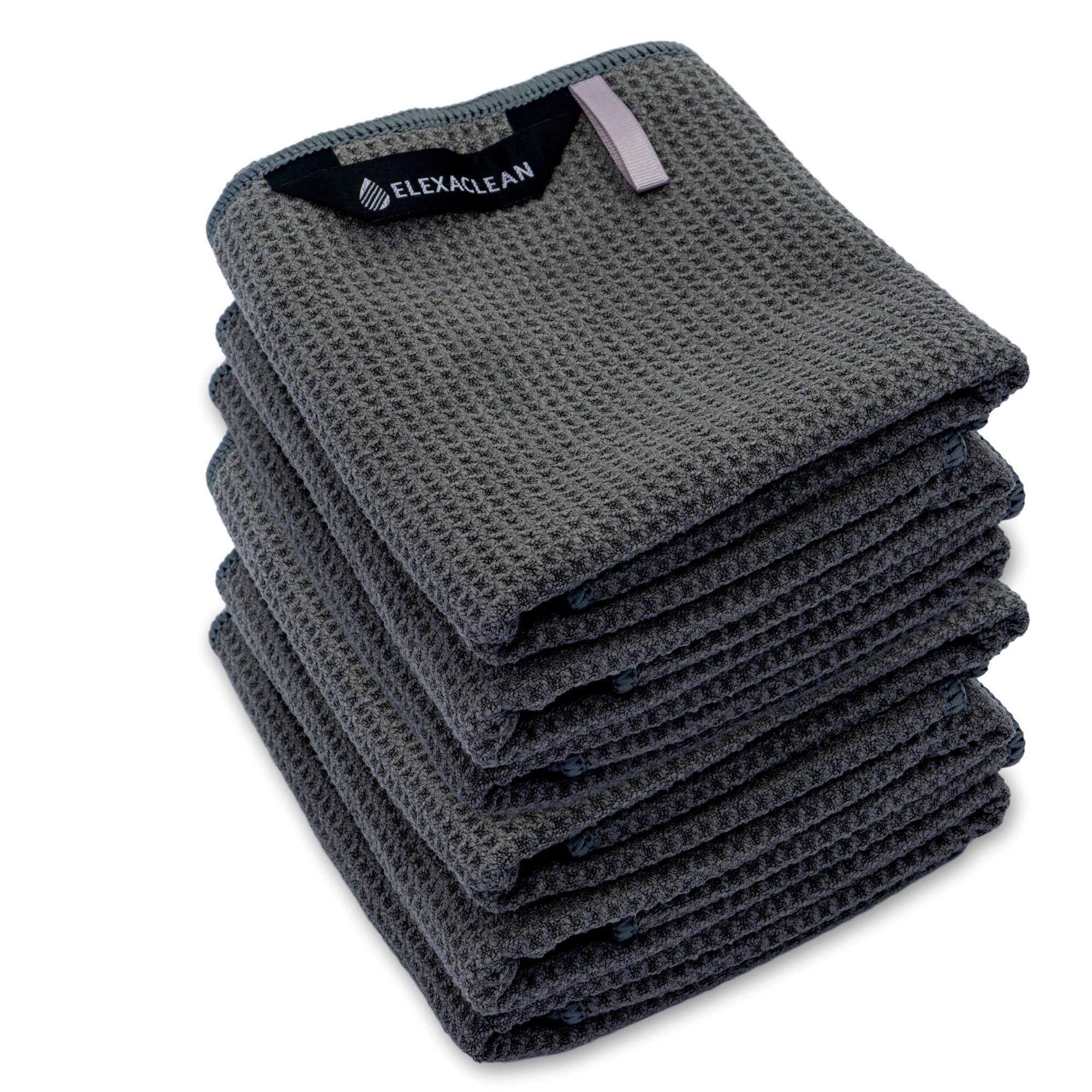 ELEXACLEAN Geschirrtuch Mikrofaser Küchentücher, (Set, 6-tlg., 68x42 cm), s günstig online kaufen