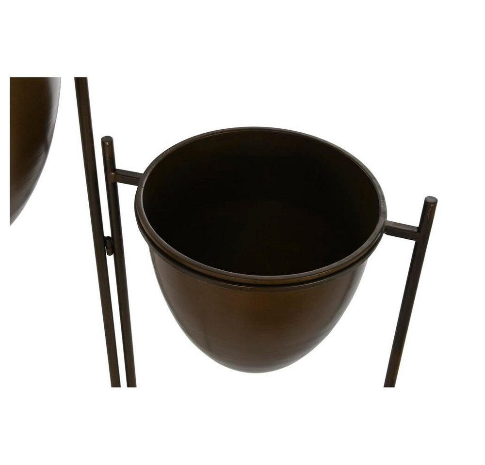 Thumbnail - DKD Home Decor Blumenkasten Blumentopf DKD Home Decor Schwarz Metall Kupfer Vintage 35 x 26,5 x 10