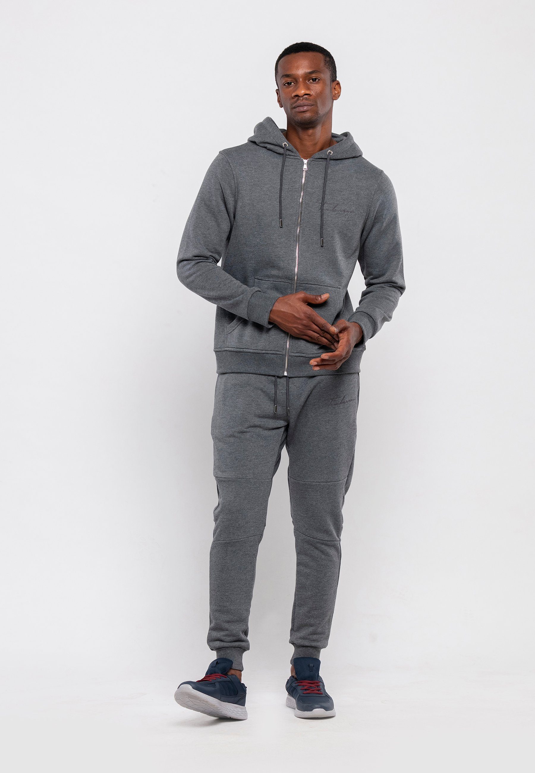 Tom Barron Jogginganzug Zipper Urban Minimal Set