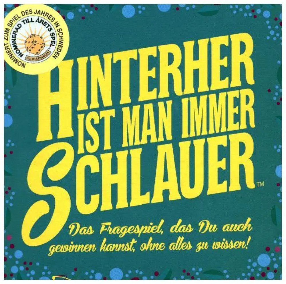 Spiel Hinterher ist man immer schlauer (Spiel)