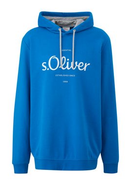 s.Oliver Sweatshirt Sweatshirt mit Labelprint Blende, Logo