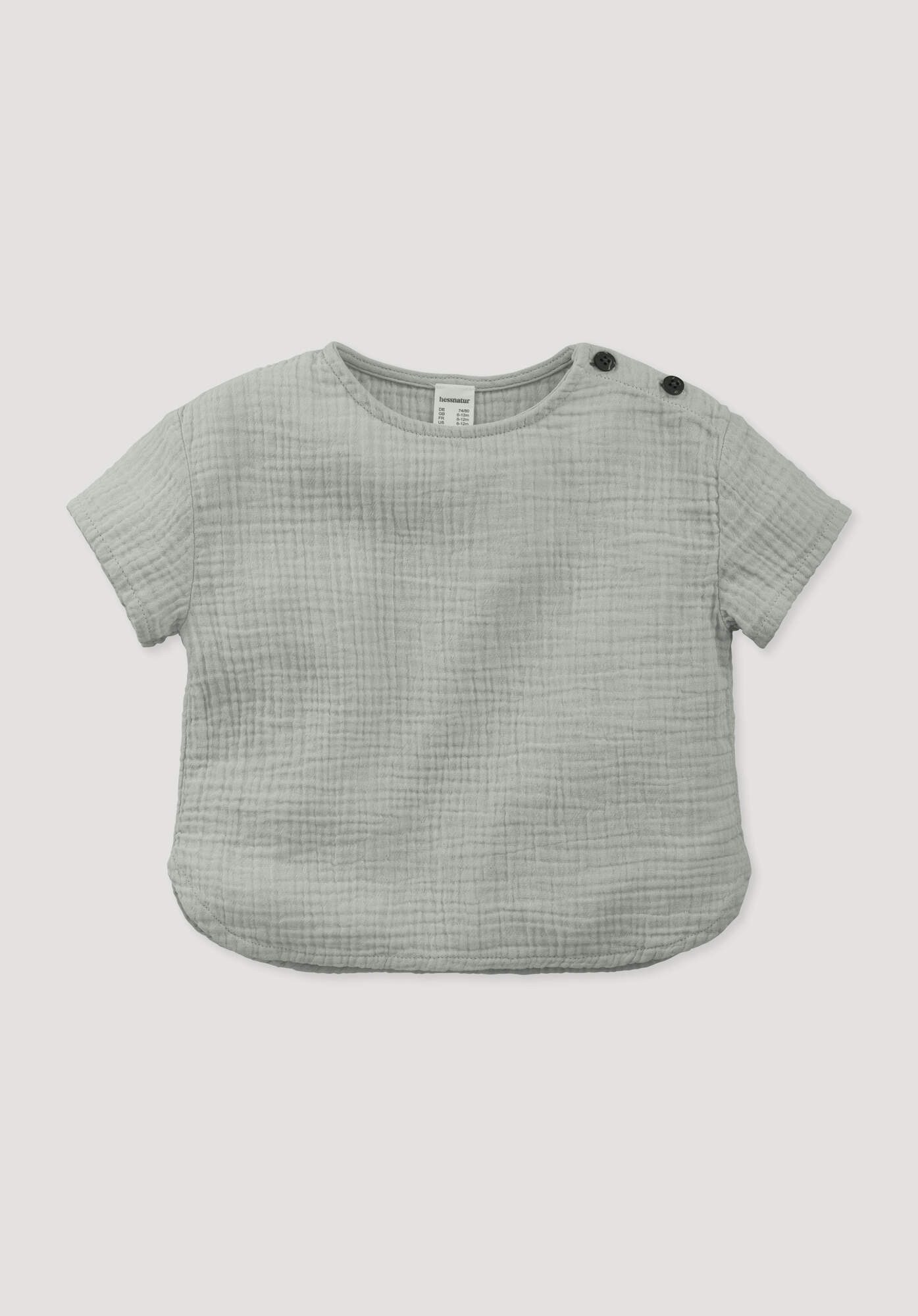 Hessnatur T-Shirt Regular aus reiner Bio-Baumwolle (1-tlg)