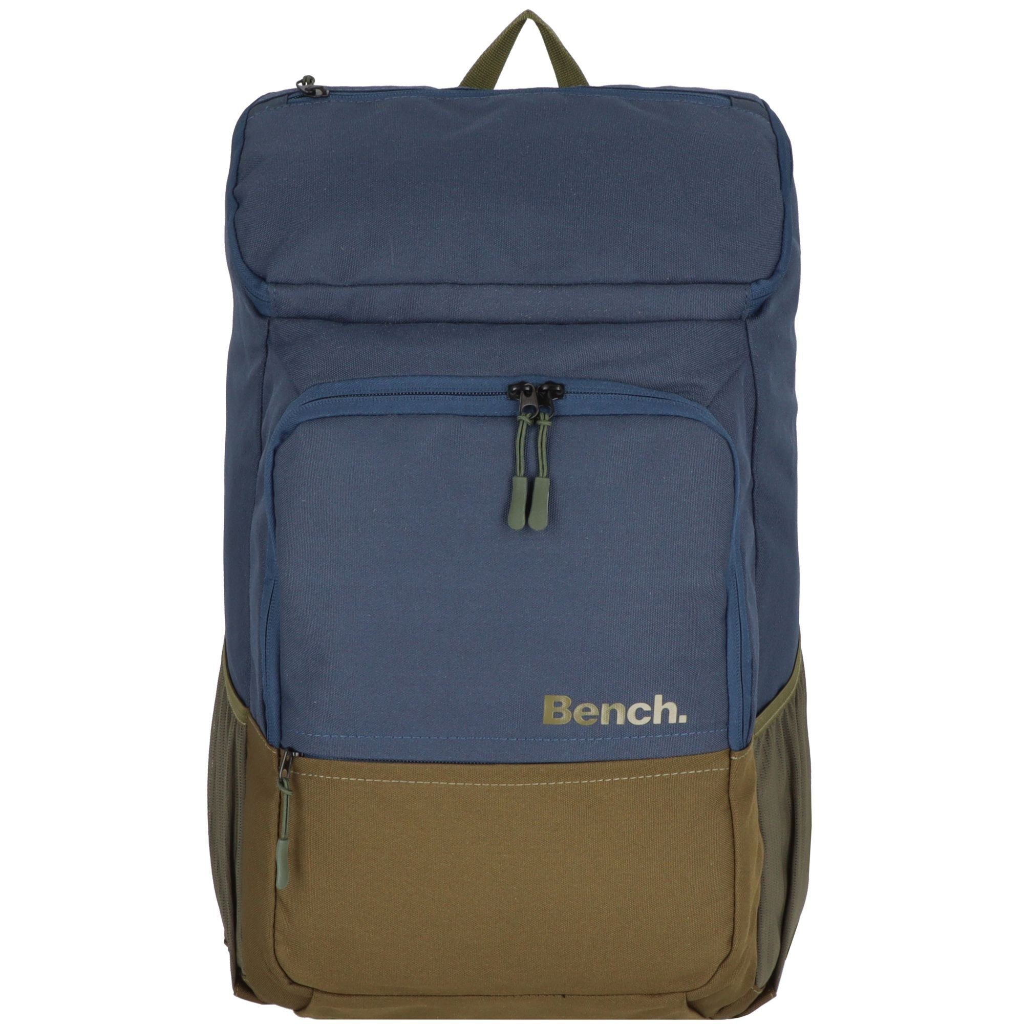 Bench. Polyester Phenom, marineblau-olivgrün Daypack