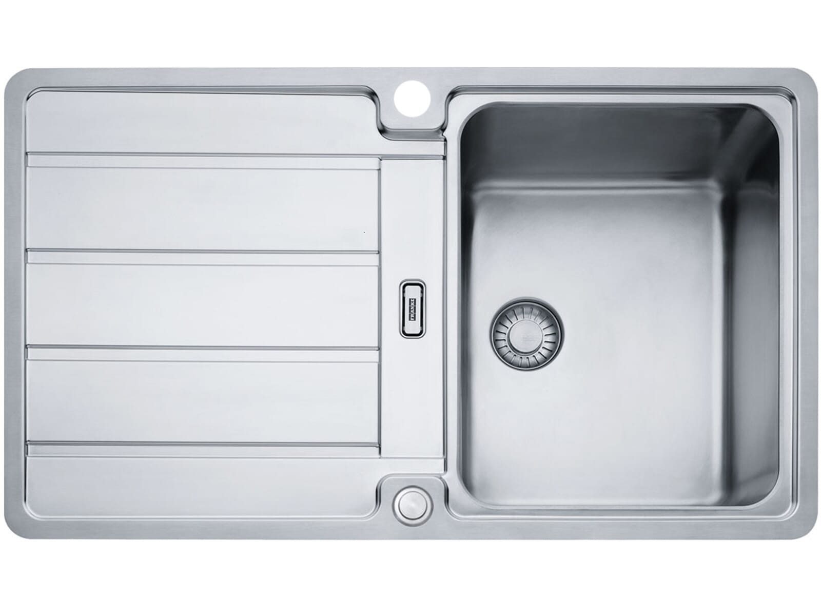 FRANKE Edelstahlspüle, rechteckig, 86/51 cm, (1 St)
