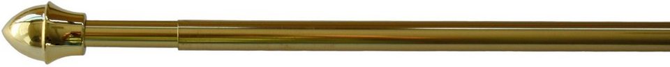 Scheibenstange BAROCK, GARESA, Ø 13 mm, 1-läufig, ausziehbar, verschraubt,  Montage zum Schrauben oder klemmen, ausziehbar