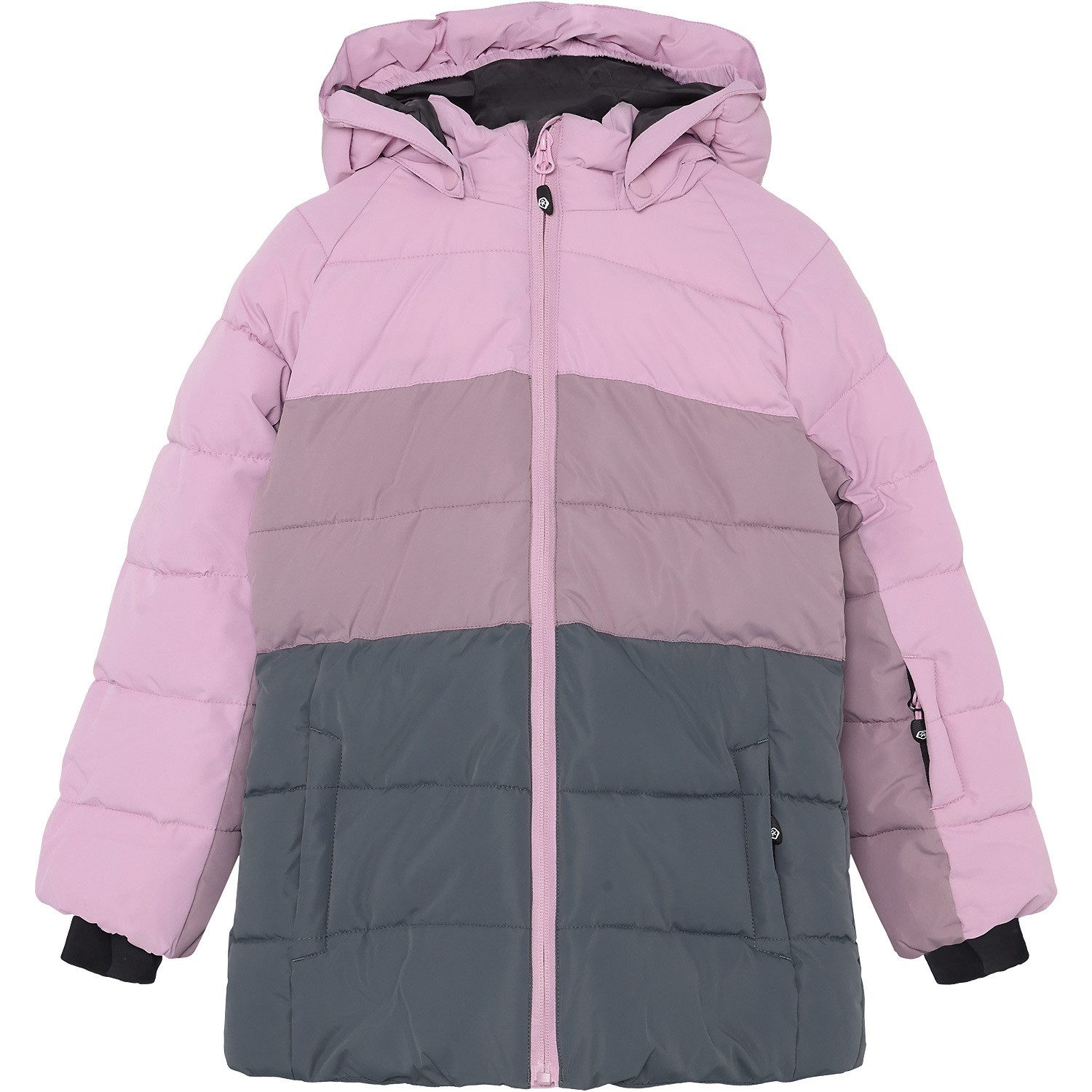 COLOR KIDS Winterjacke Skijacke Quilt & Colorblock