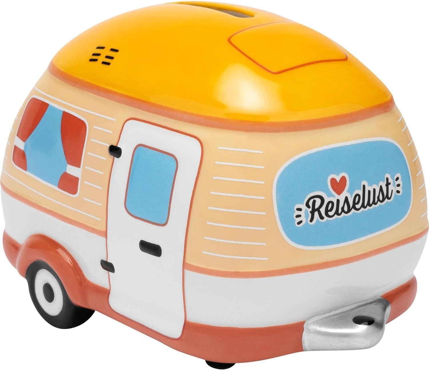 Sheepworld Spardose Spardose Sparbüchse Trailer-Form Geschenk Sheepworld Motiv Fernweh