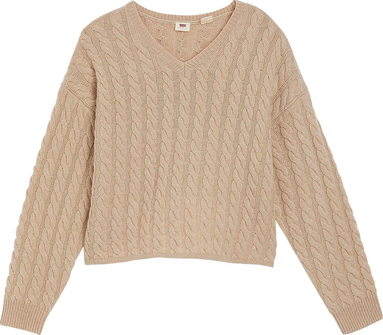 Levi's® Вязаные свитера RAE SWEATER NEUTRALS in Zopfstrick Muster