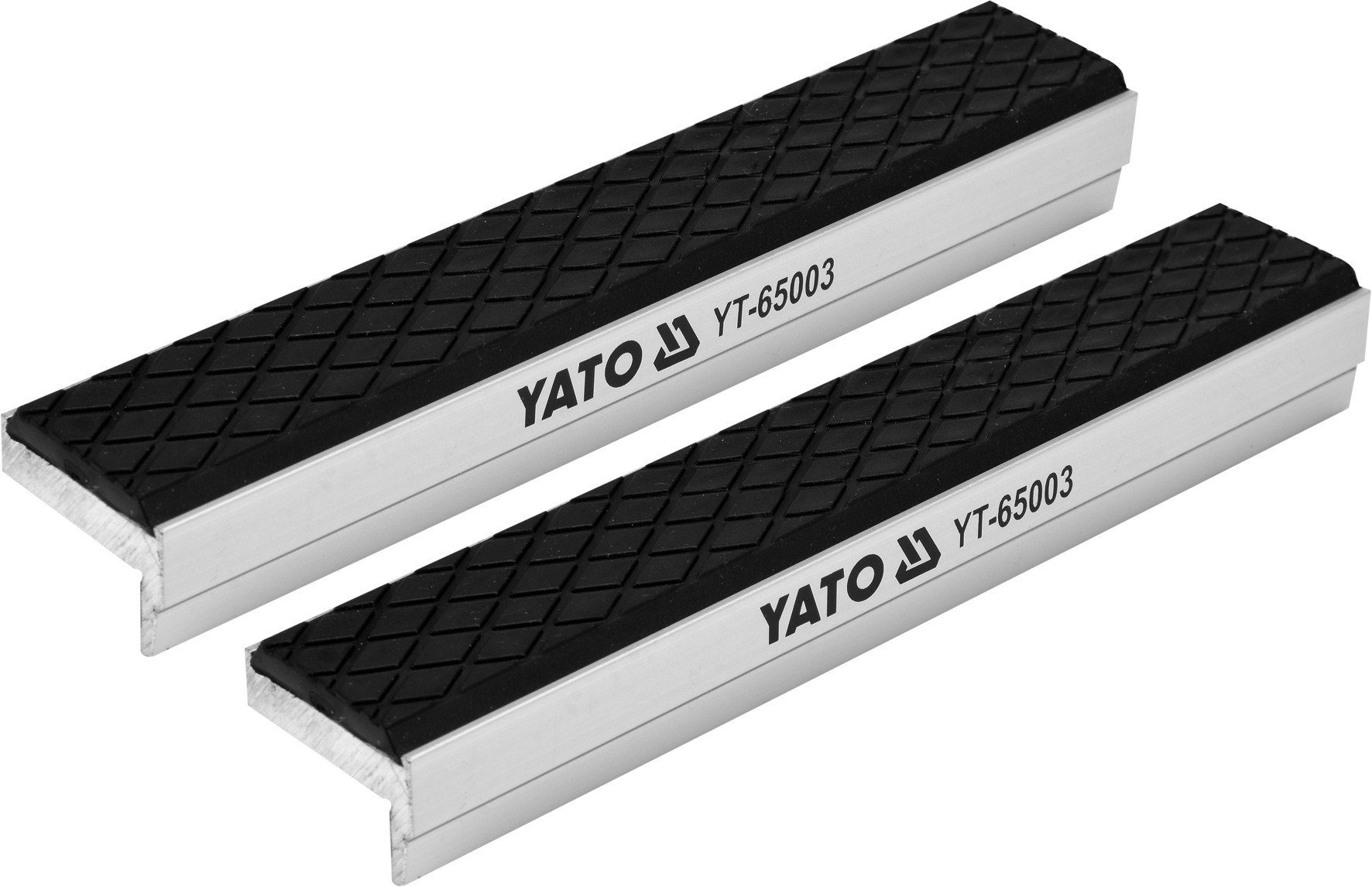 Yato Schraubstock Schonbacken Schutzbacken 150 mm aus Aluminium, magnetisch, soft