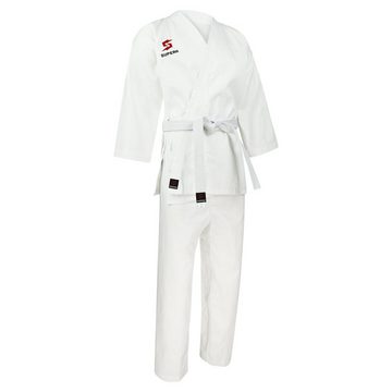 SUPERA Karateanzug (Set, 3-tlg), Karate Anzug, Kampfsporthose, weißer Budogürtel.