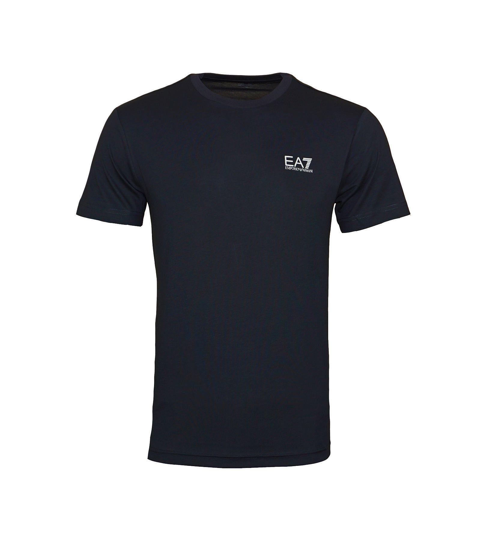 T-Shirt Shirt T-Shirt Shortsleeve Armani Emporio Crew-Neck (1-tlg) dunkelblau