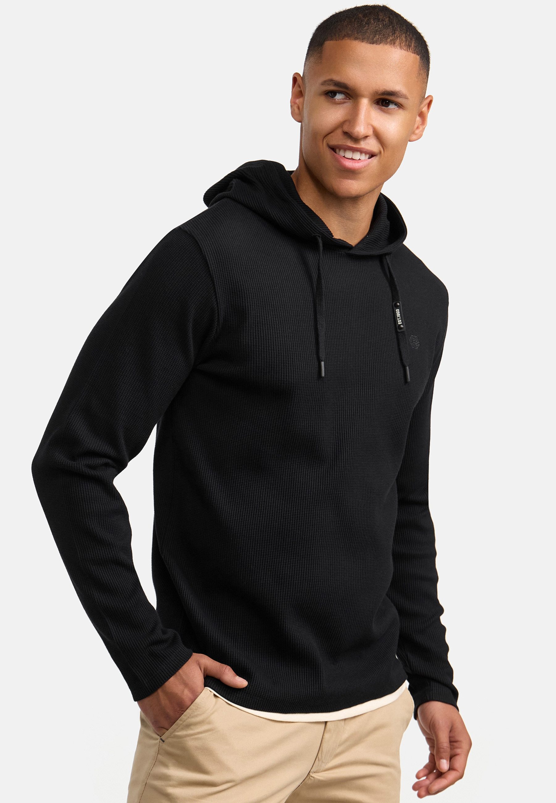 Indicode Hoodie Herren INMarto Sweatshirt Kapuze Herrenhoodie (Kapuzenpullover)