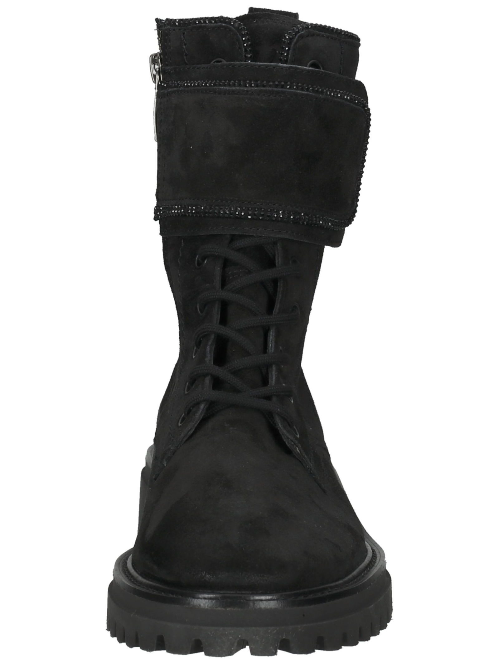 Paul Green Paul Green Stiefelette Veloursleder Schnürstiefelette