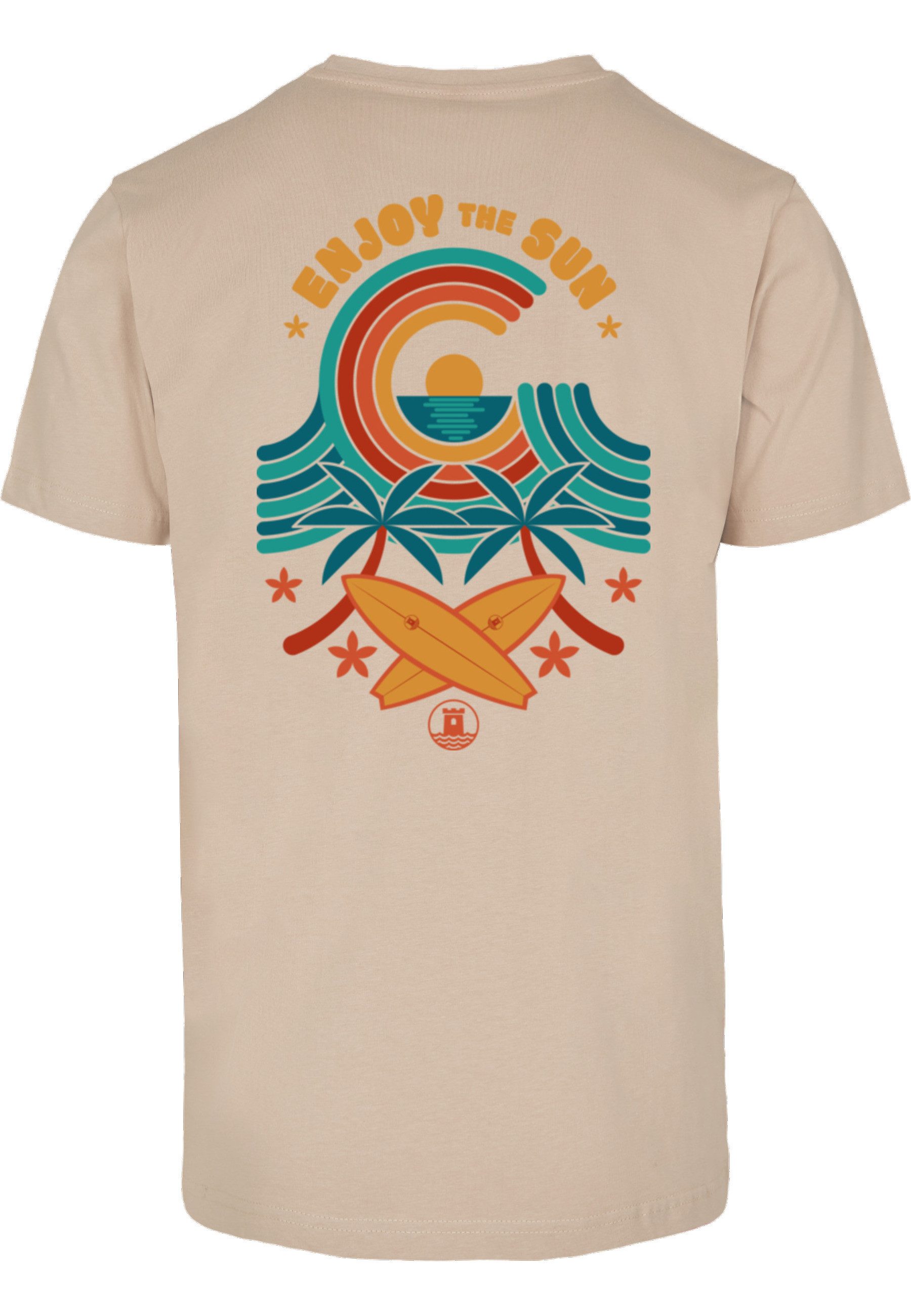 MisterTee T-Shirt MisterTee Herren Beach Paradise Tee (1-tlg)
