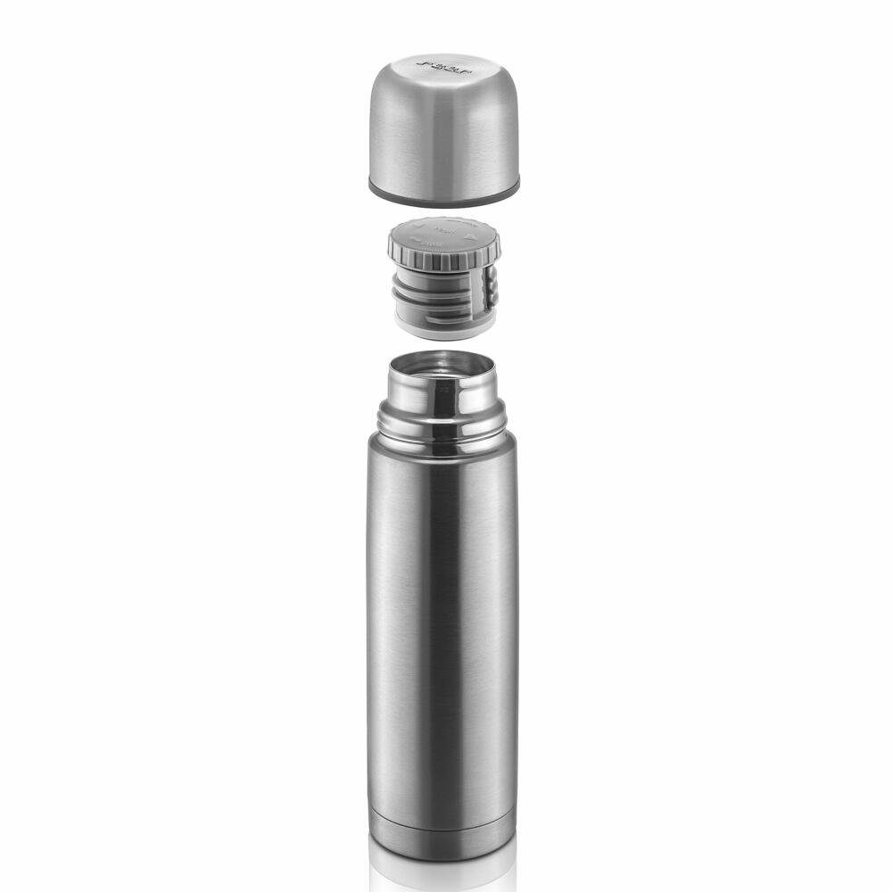 Reer Isolierflasche Pure Edelstahl-Isolierflasche 500 ml