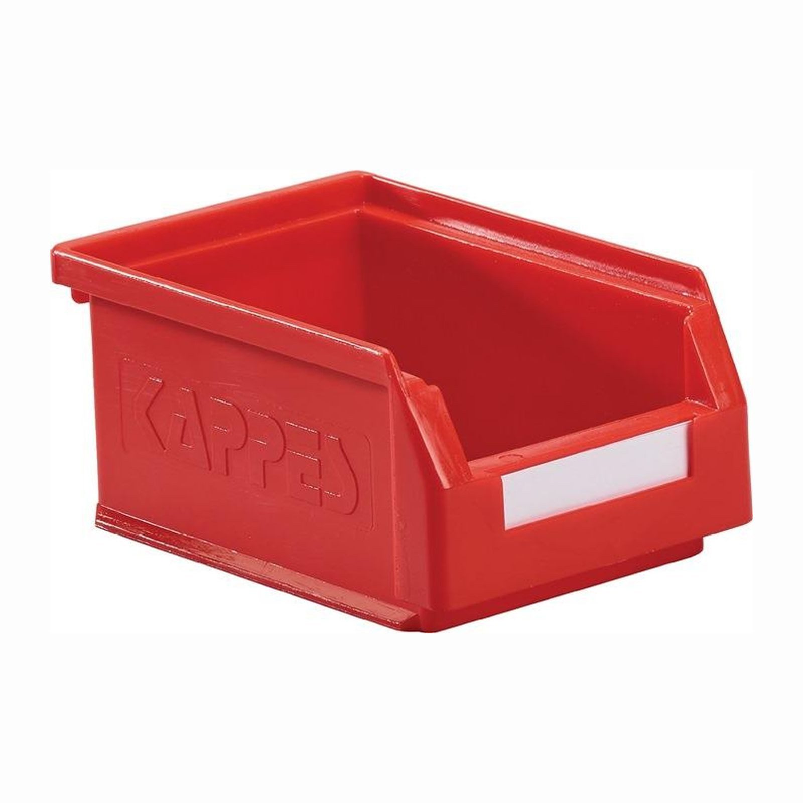 KAPPES Aufbewahrungsbox KAPPES Sichtlagerkasten L 160 x B 105 x H 75 mm rot - 6005.00.055...